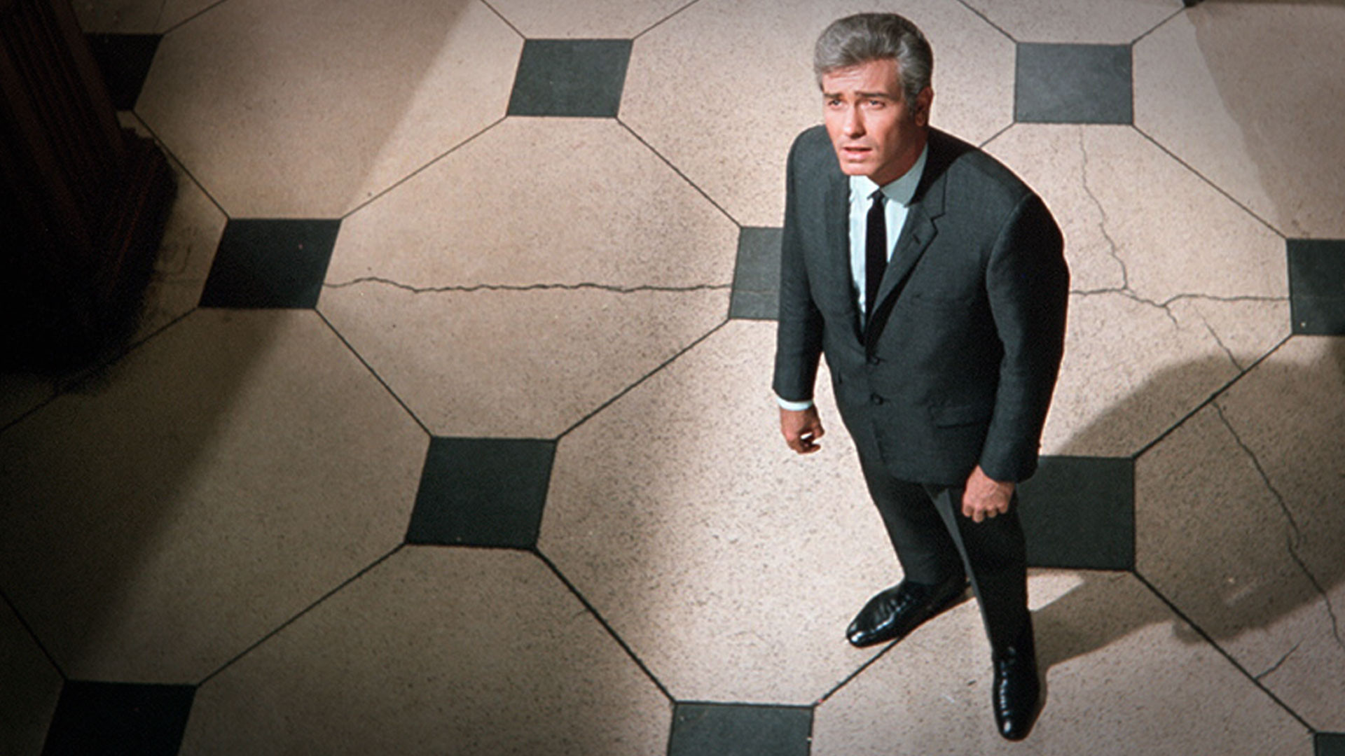 Man in a Suitcase Background