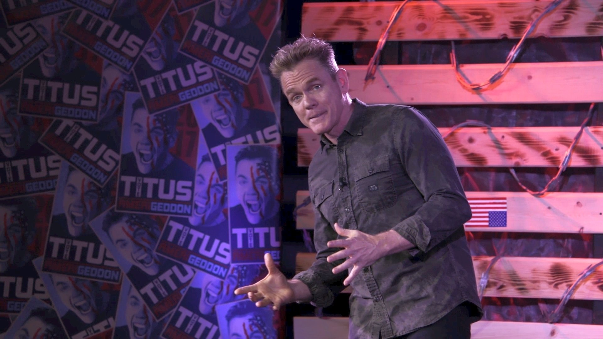 Christopher Titus: Amerigeddon Background