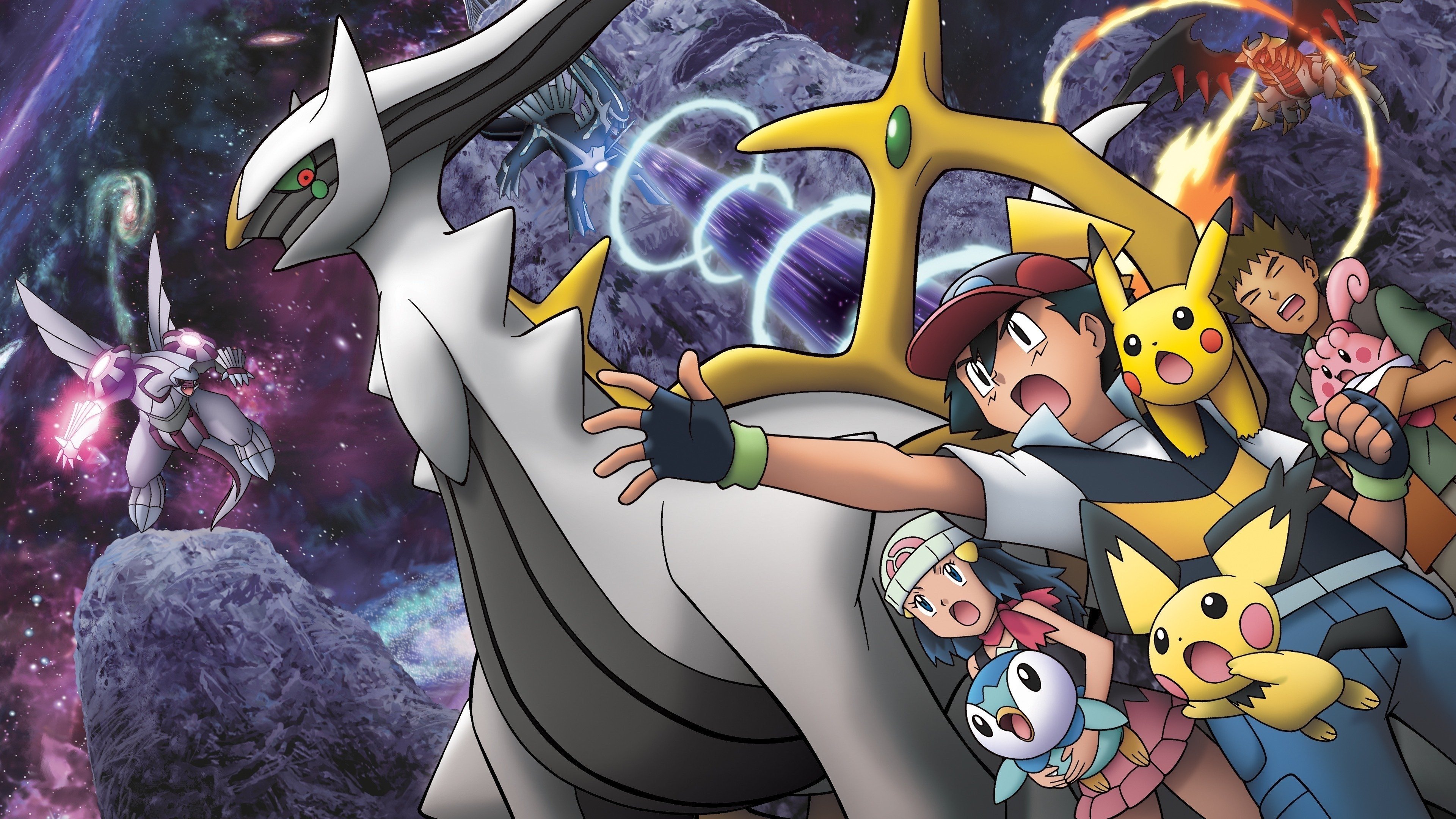 Pokémon: Arceus and the Jewel of Life Background