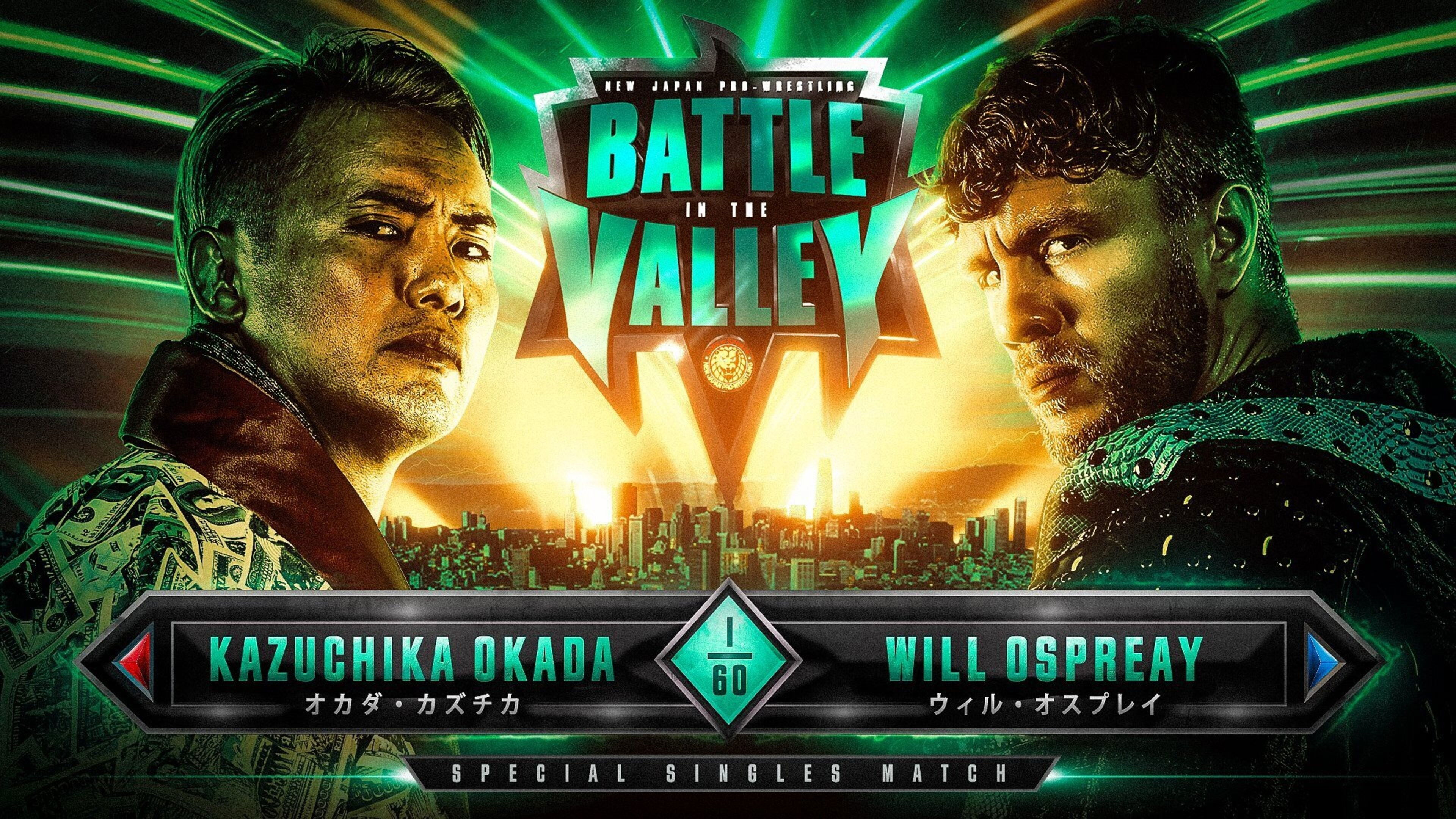 NJPW Battle in the Valley 2024 Background