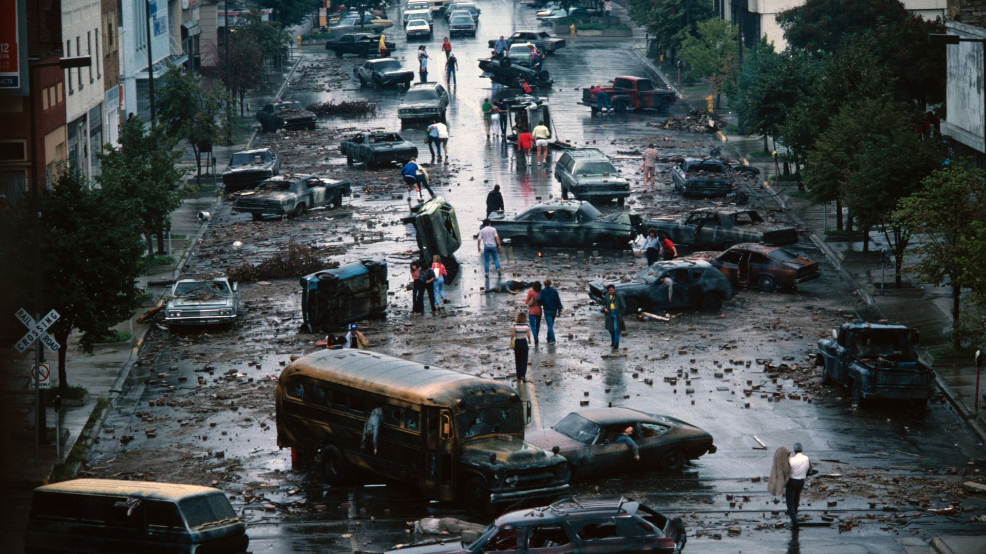 Day After Disaster Background