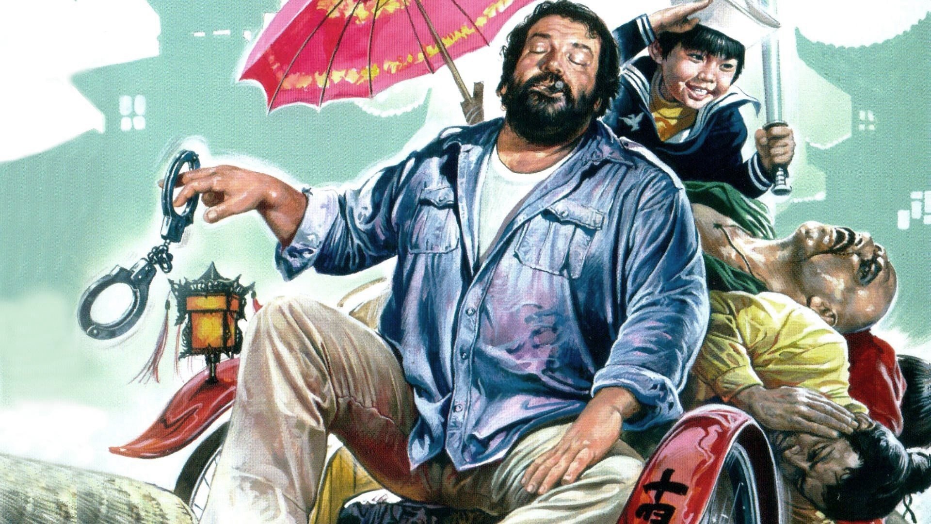 Flatfoot in Hong Kong Background