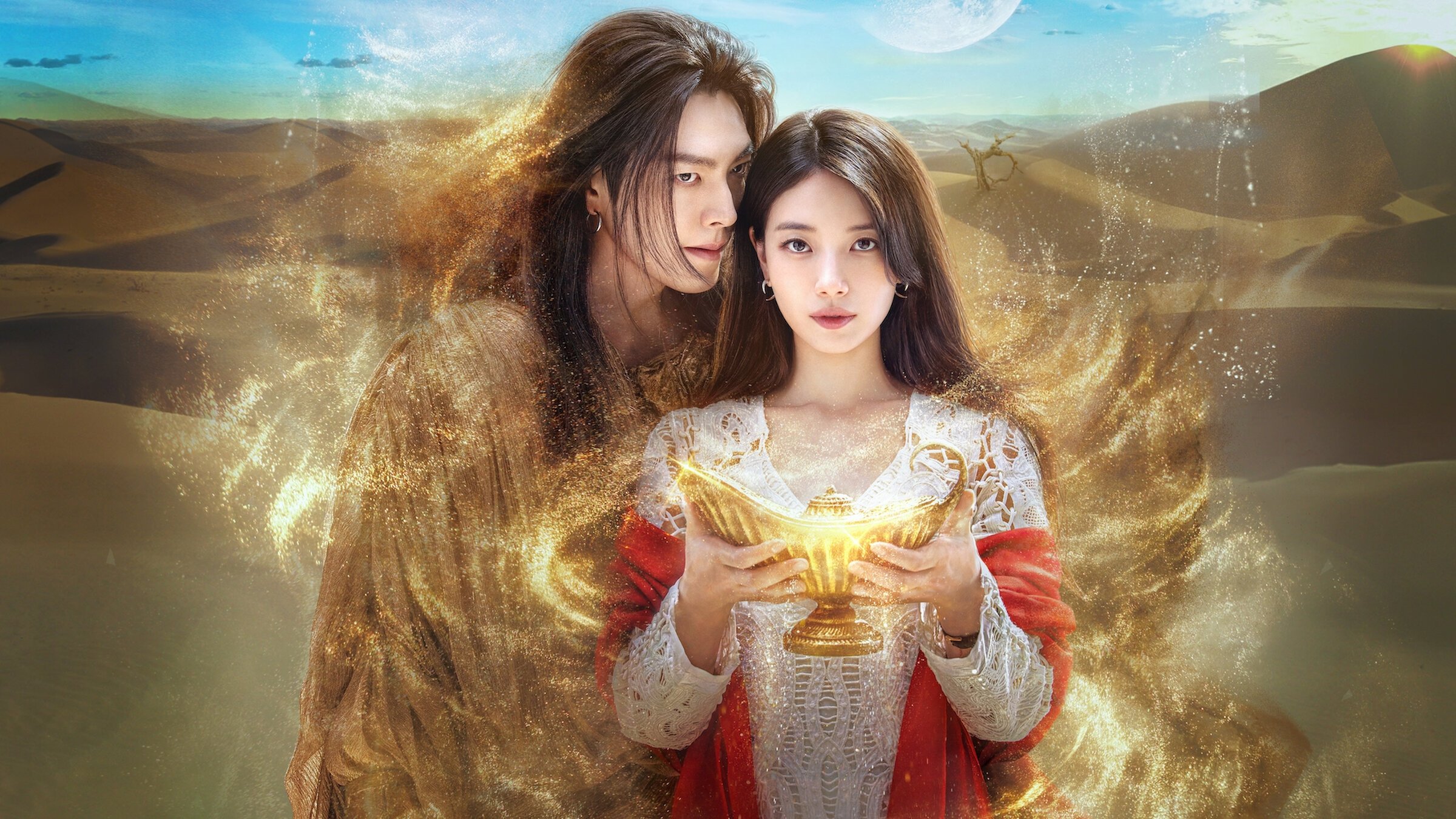 Genie, Make a Wish Background