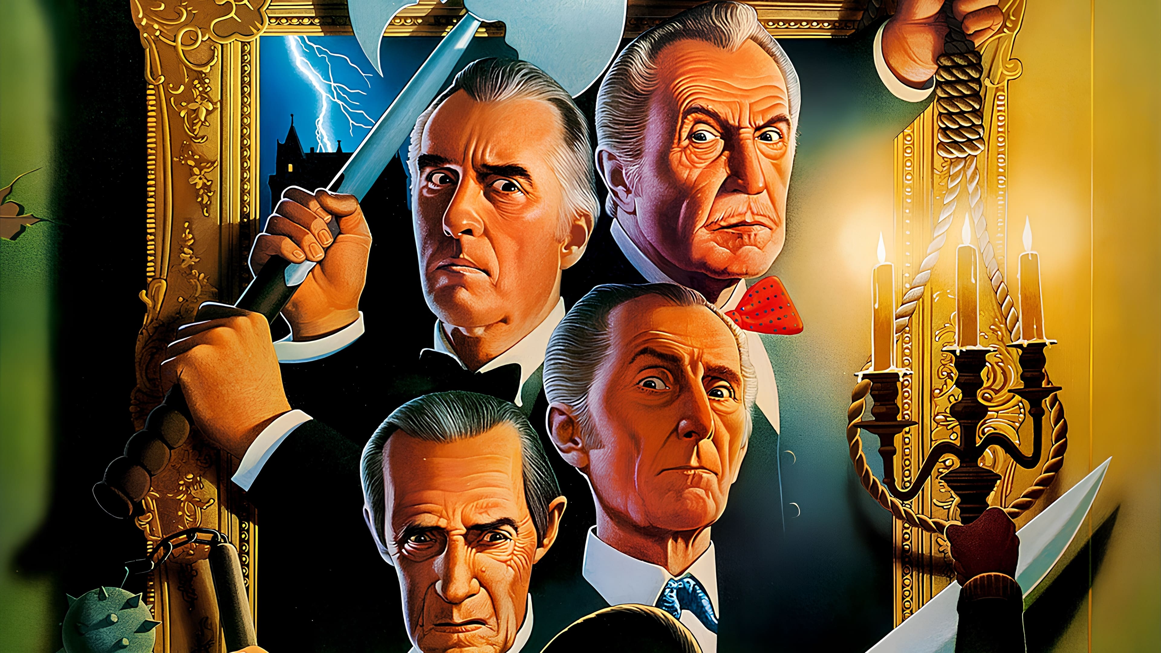 House of the Long Shadows Background