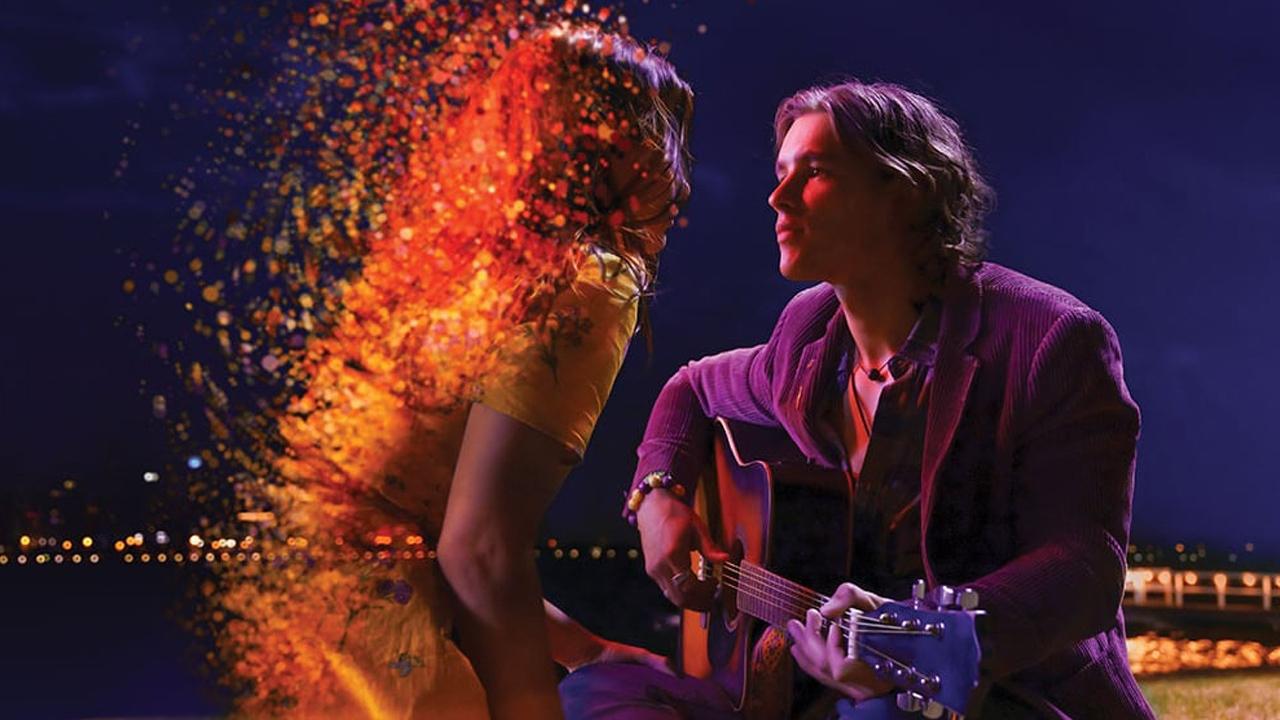 I Met a Girl Background