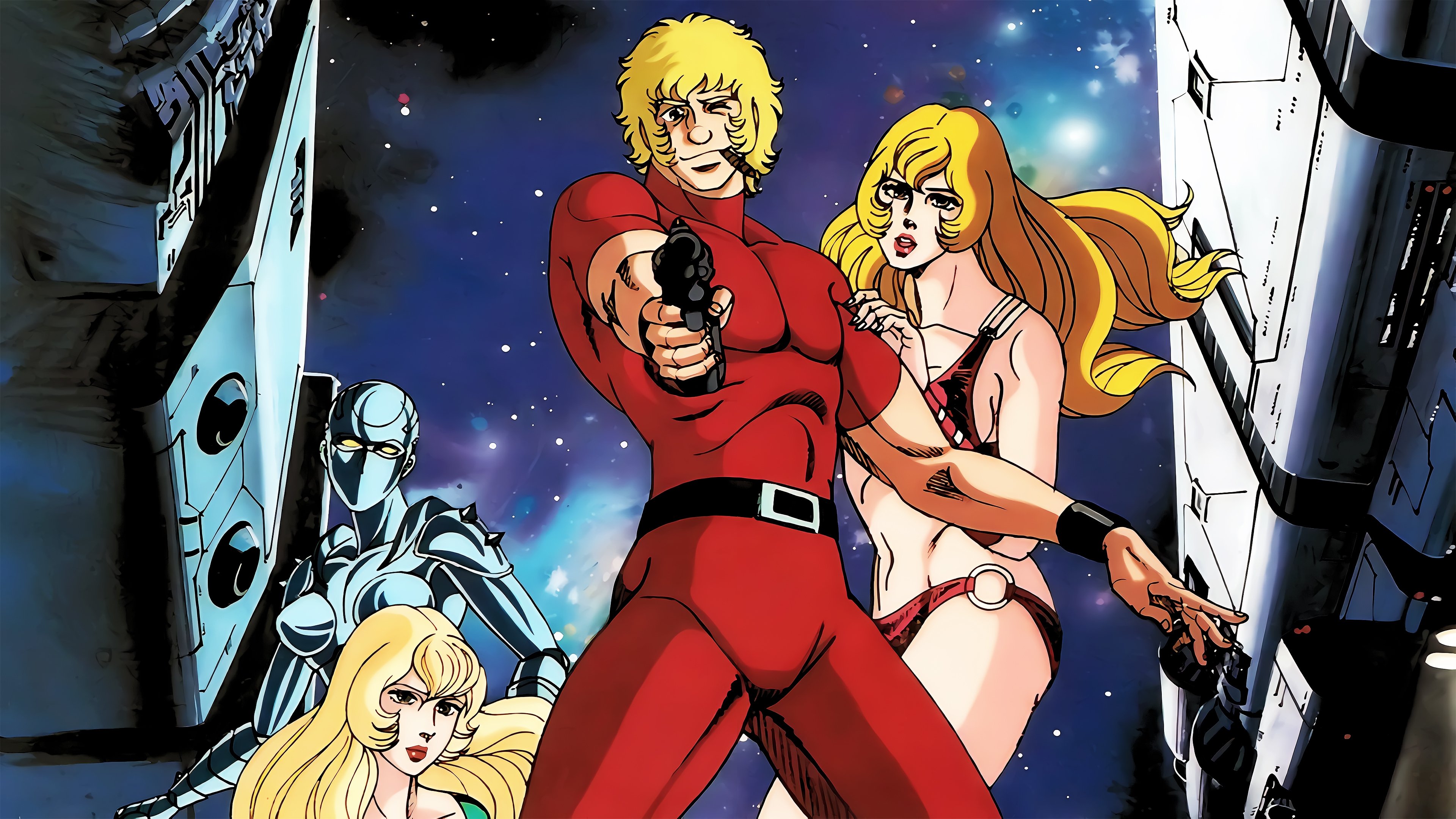 Space Adventure Cobra: The Movie Background