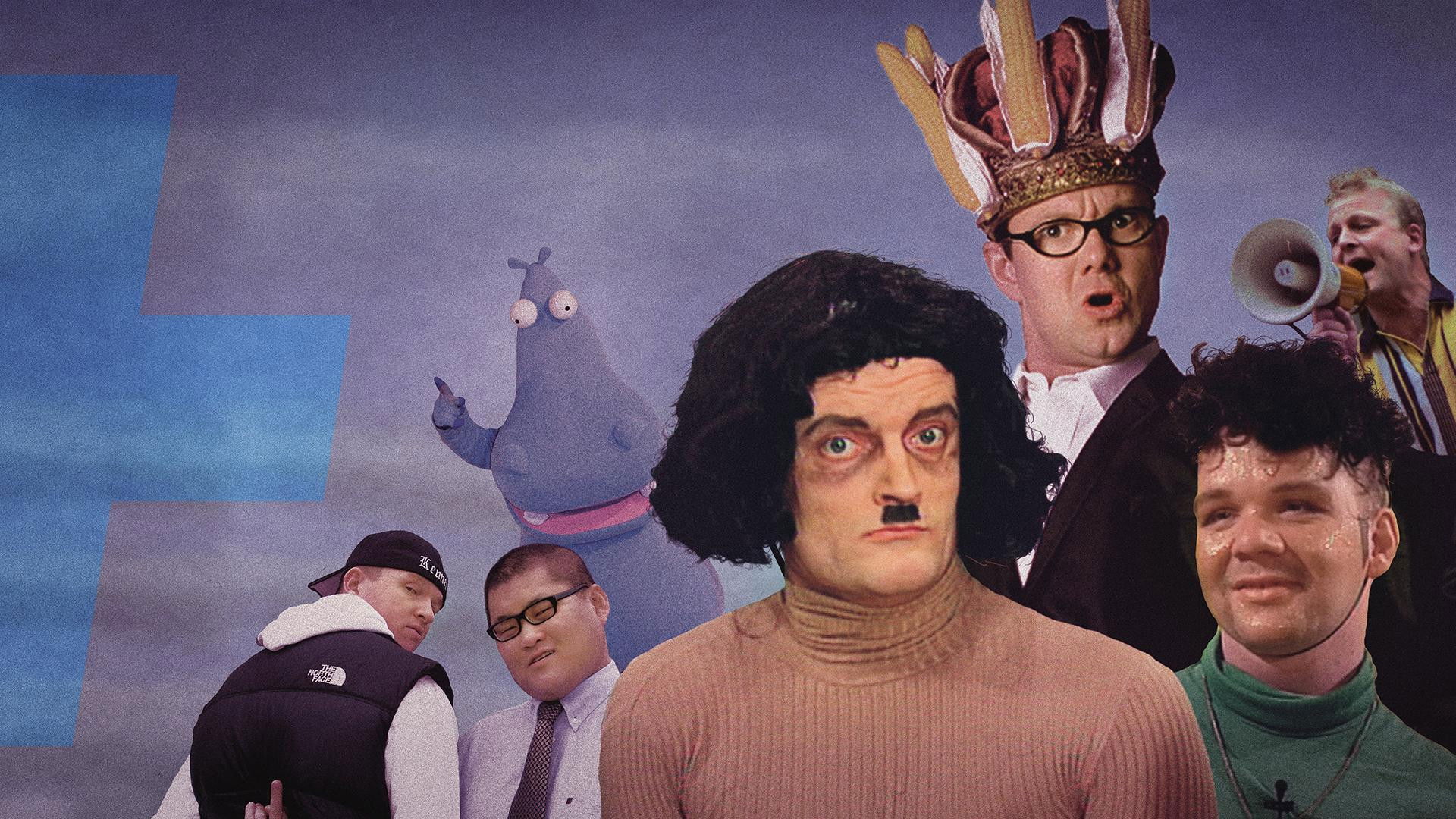 Cornflakes med lort og død ved kølle - humoren der formede dig Background