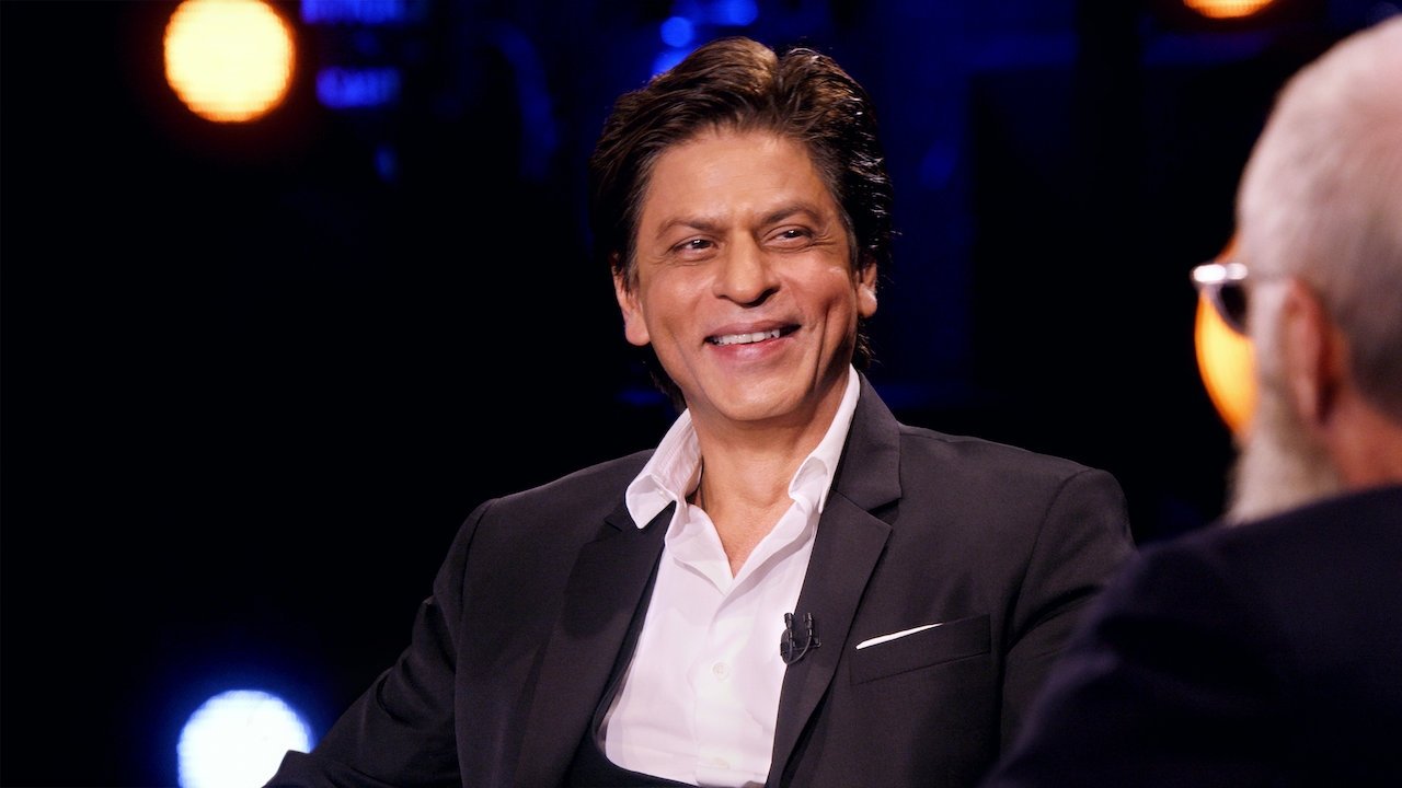 My Next Guest with David Letterman and Shah Rukh Khan Background
