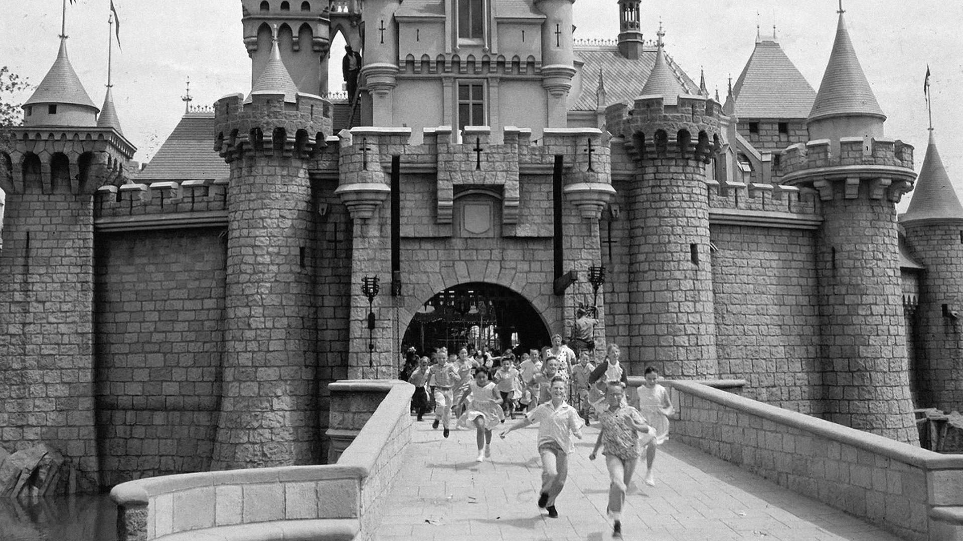 Disneyland's Opening Day Broadcast Background