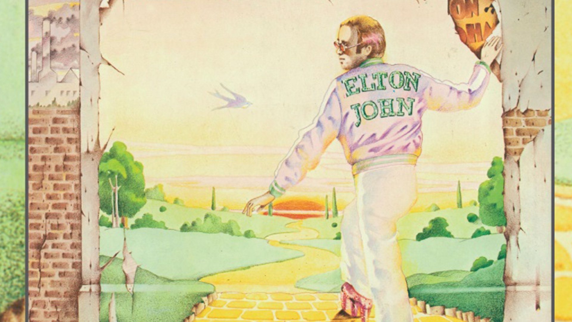 Elton John - Goodbye Yellow Brick Road Background