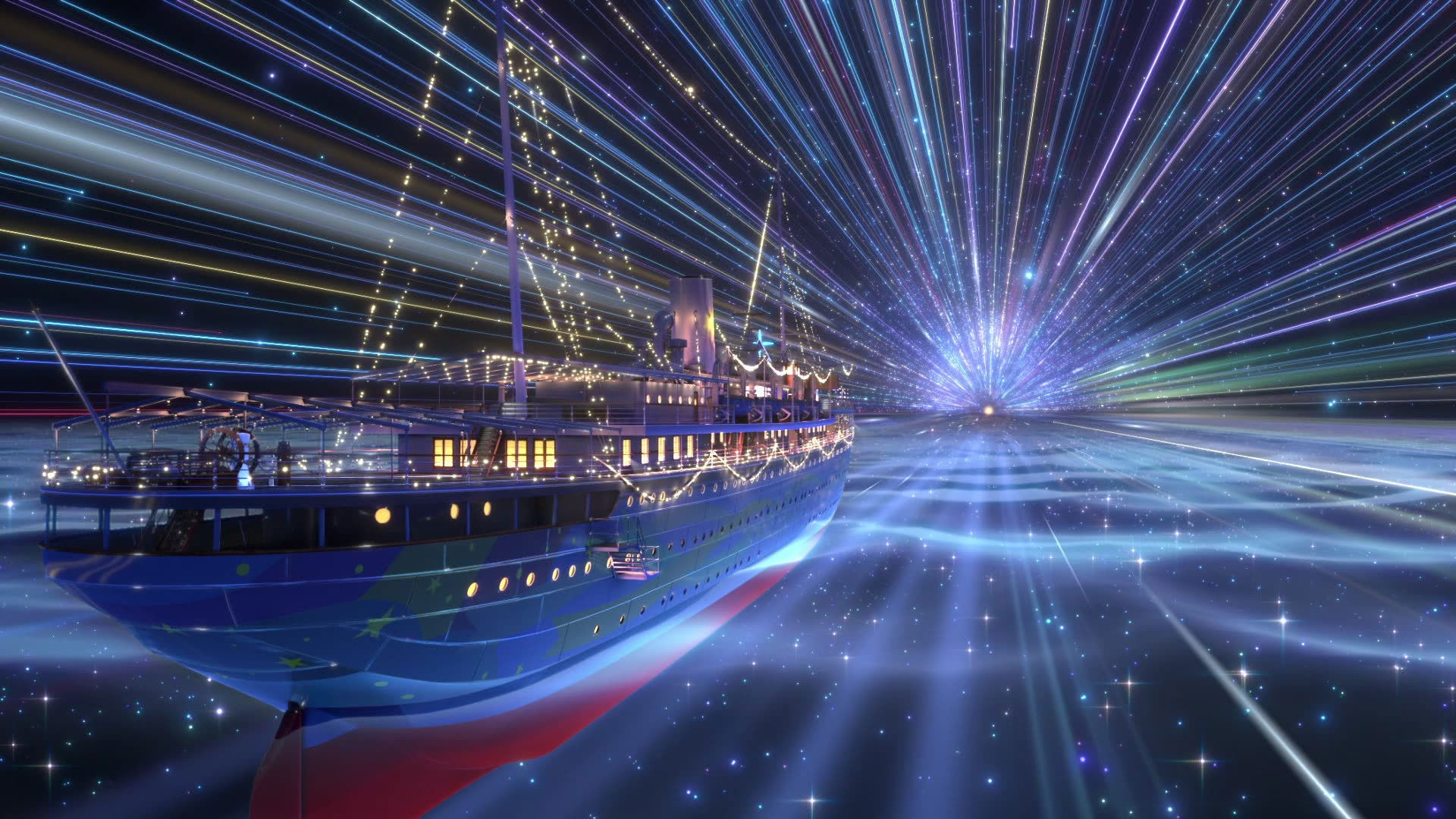 smile smile ship Start! Background