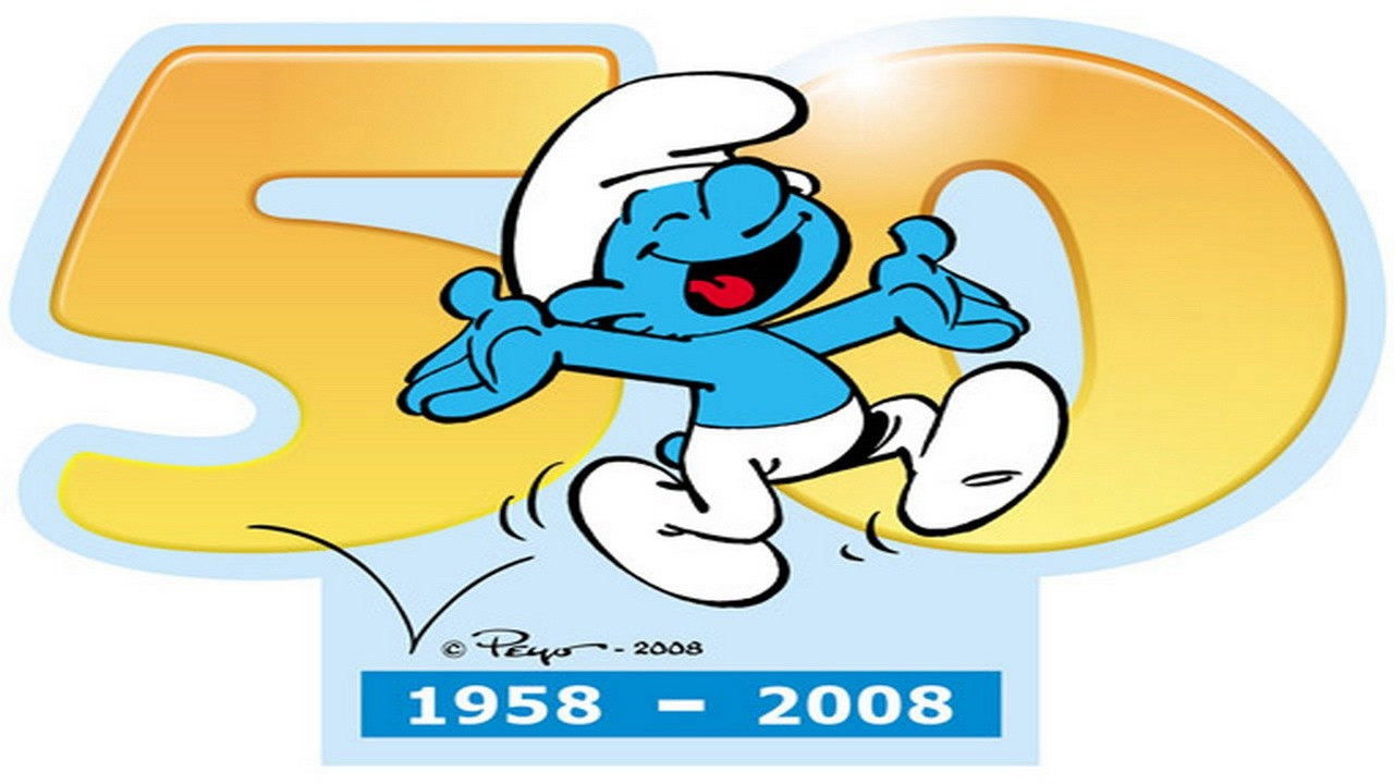 Les Schtroumpfs - Coffret spécial anniversaire 50 ans Background