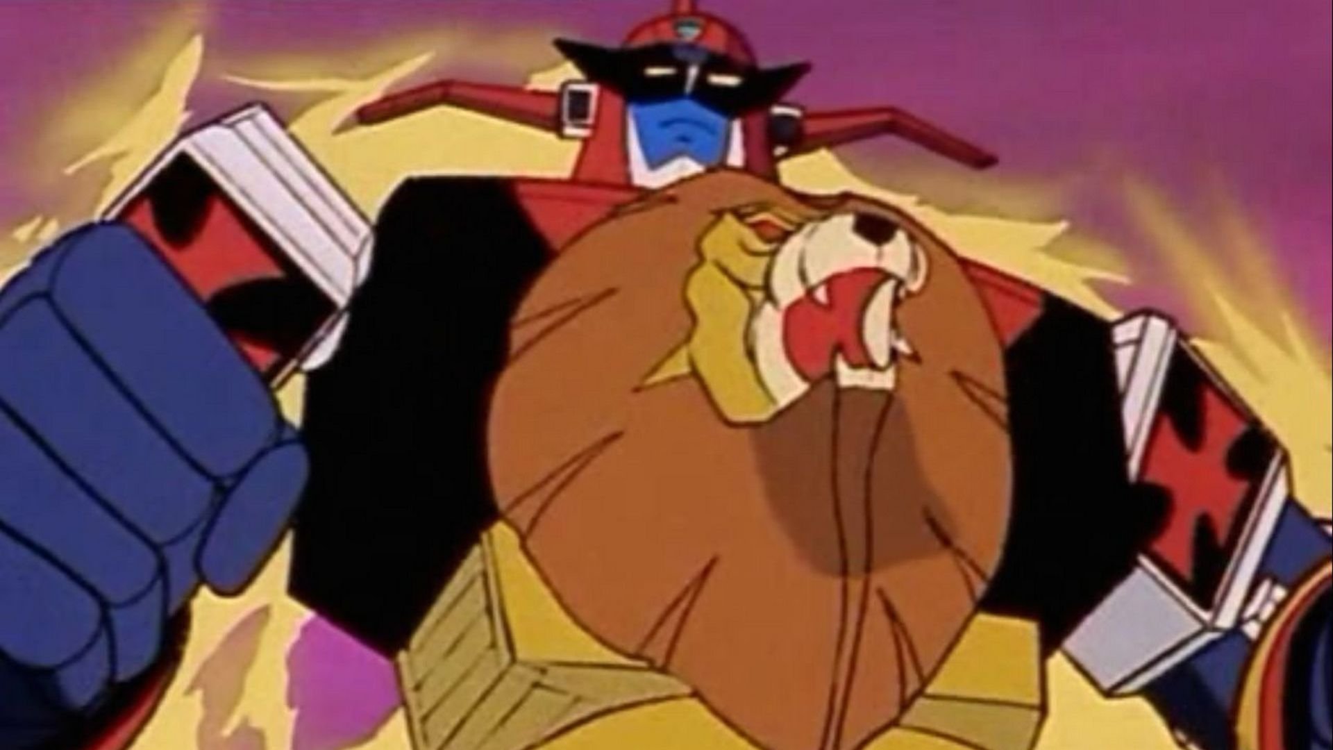 Future Robot Daltanious Background