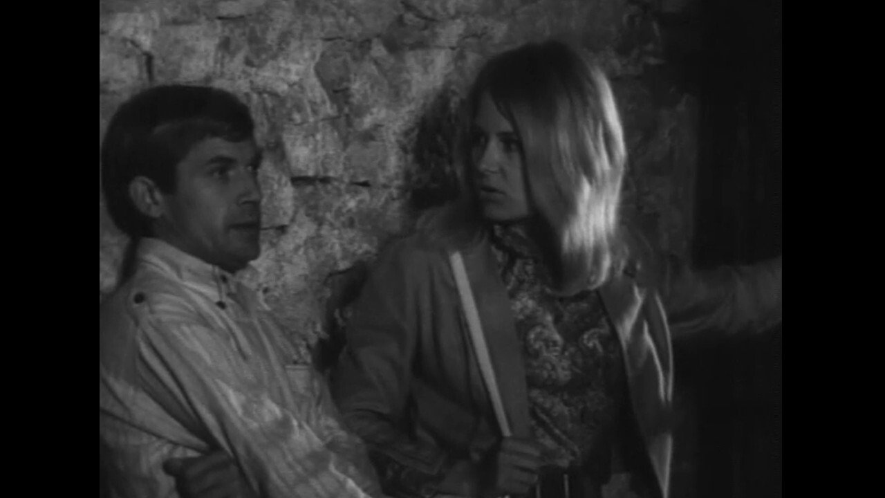 Man in the Passage Yard Background