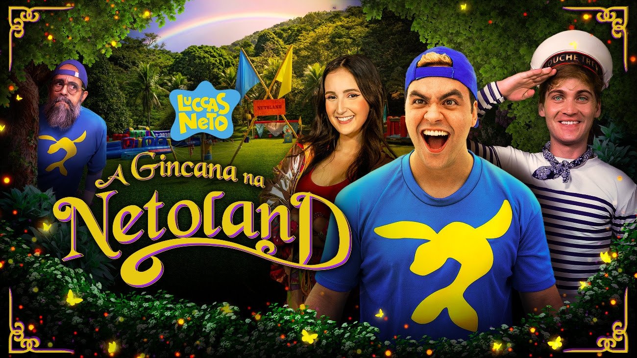 Luccas Neto em: A Gincana Na Netoland Background