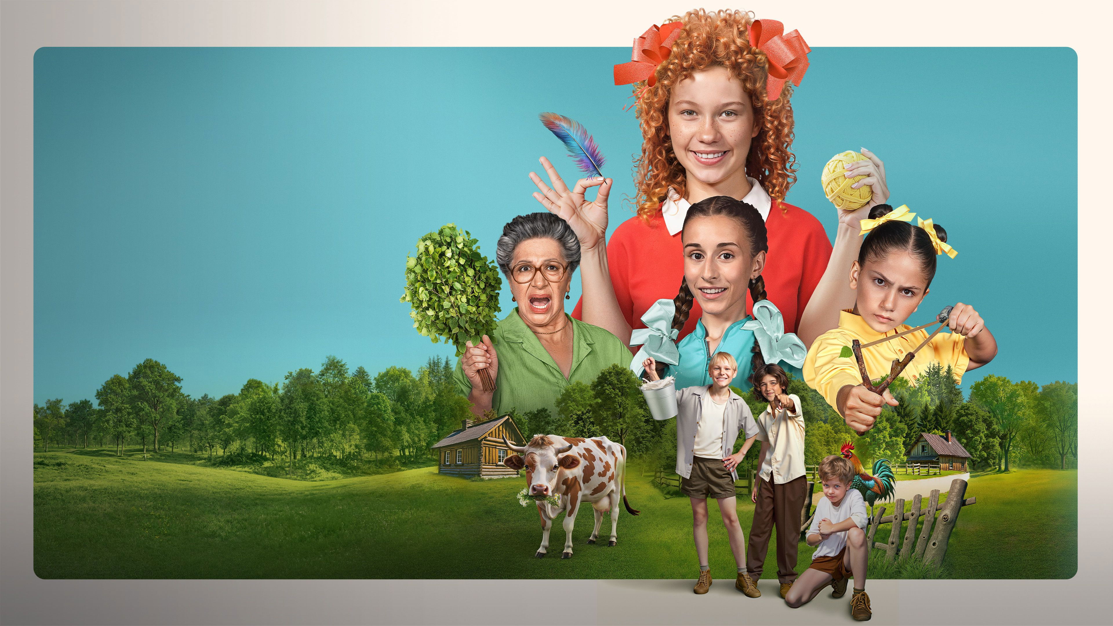 Manyunya: Adventures in the Village Background