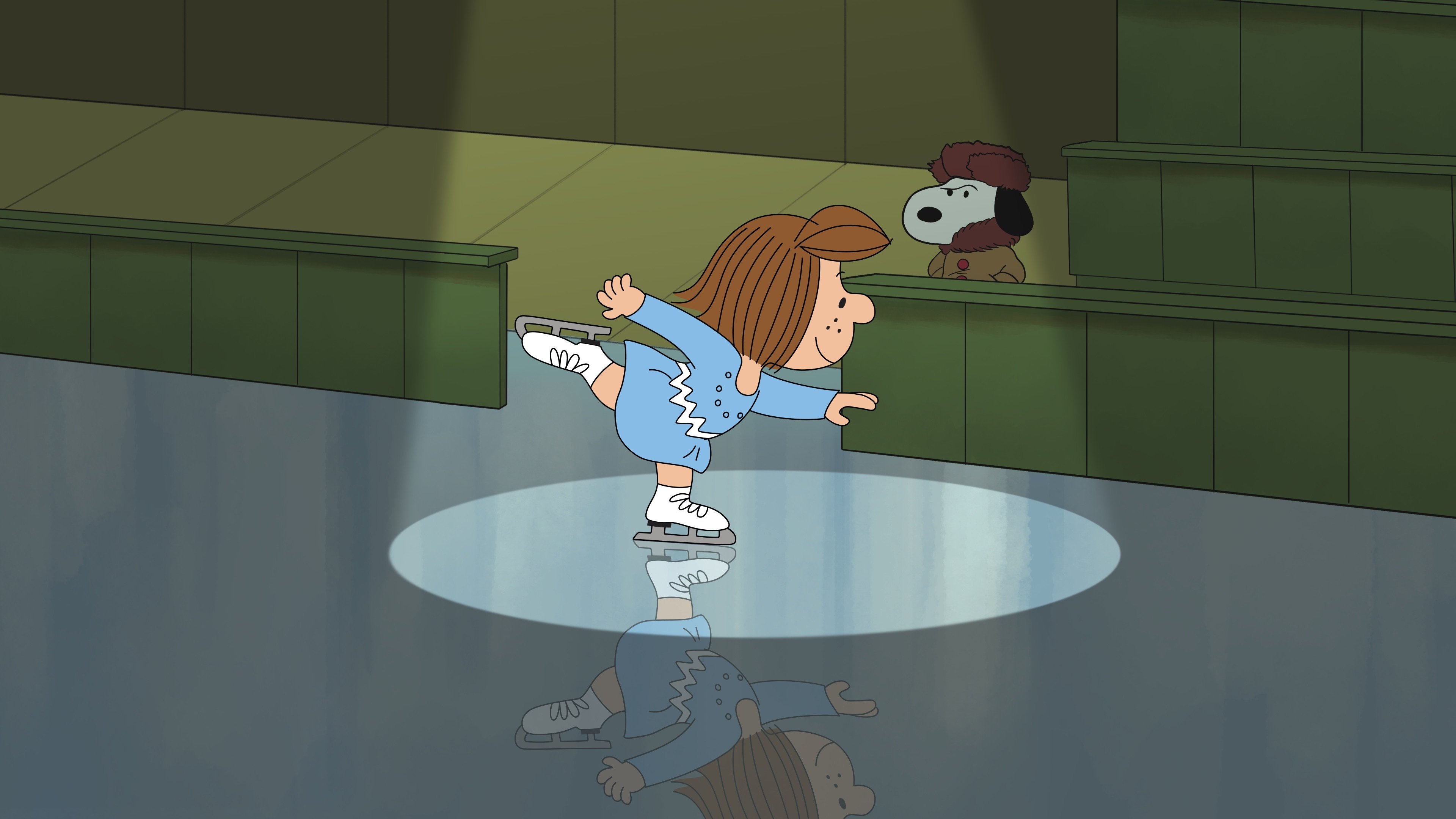 She's a Good Skate, Charlie Brown Background