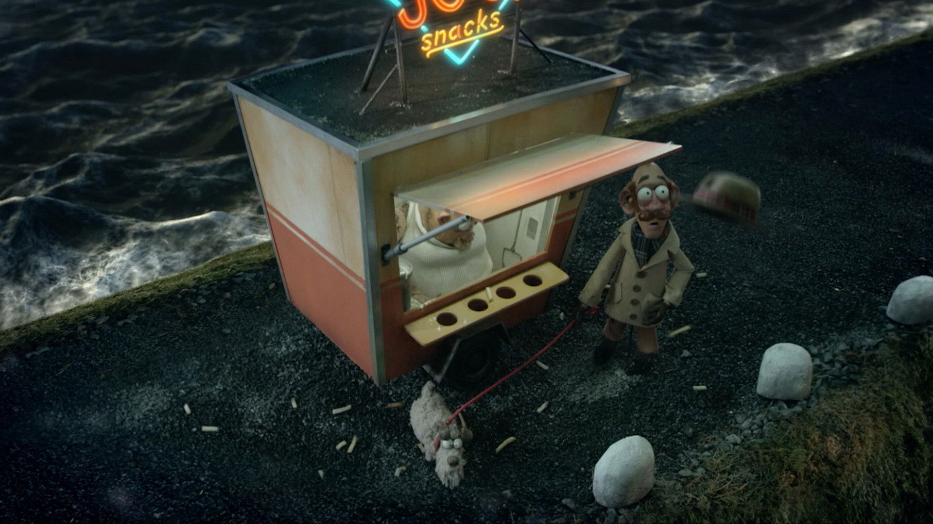 French Fries Background