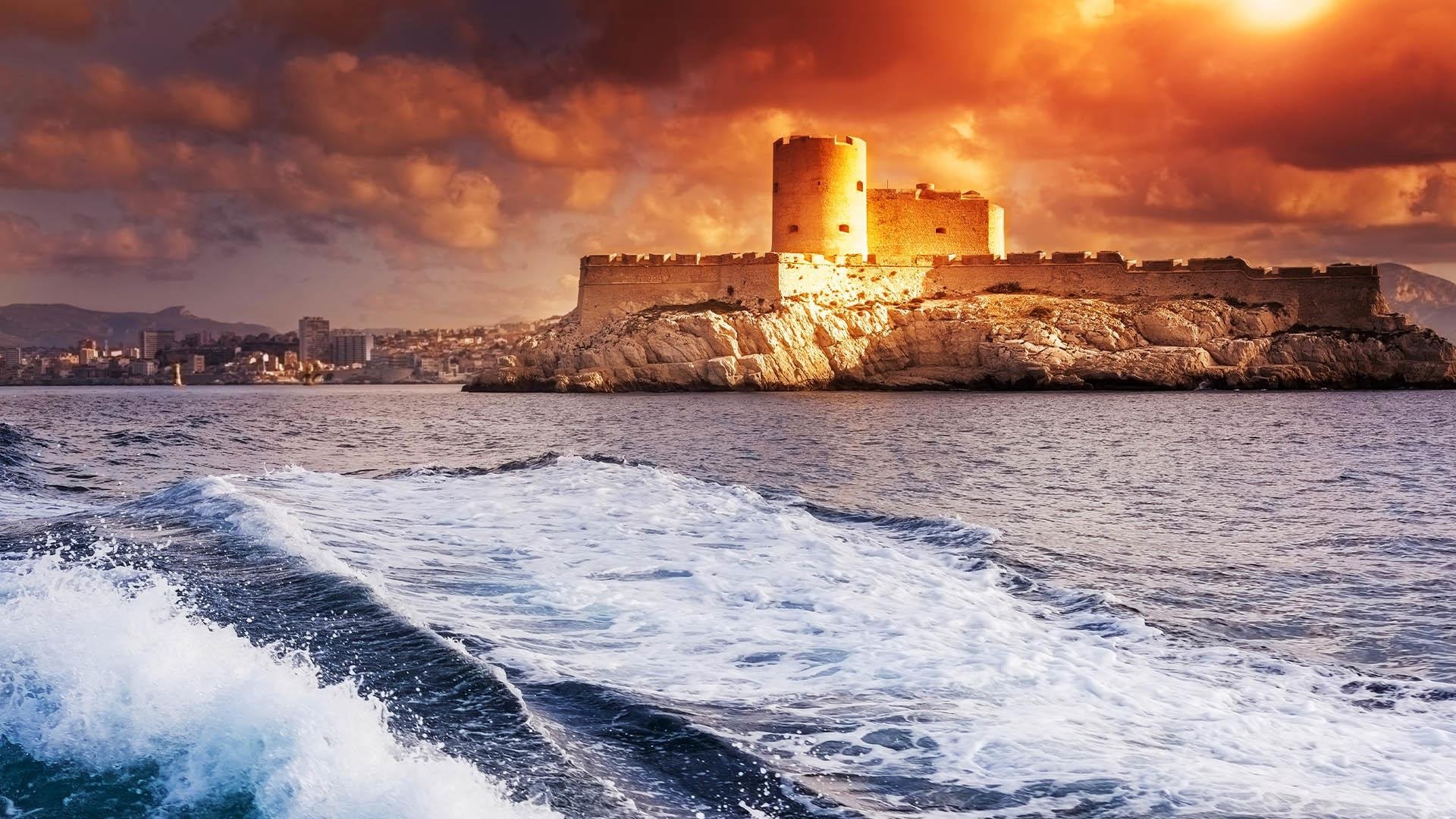 Château d'If : La Prison du comte de Monte-Cristo Background