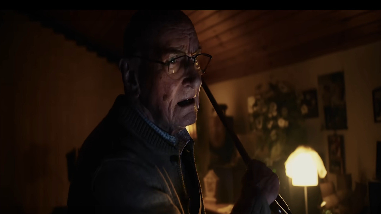 Falling Lights Background