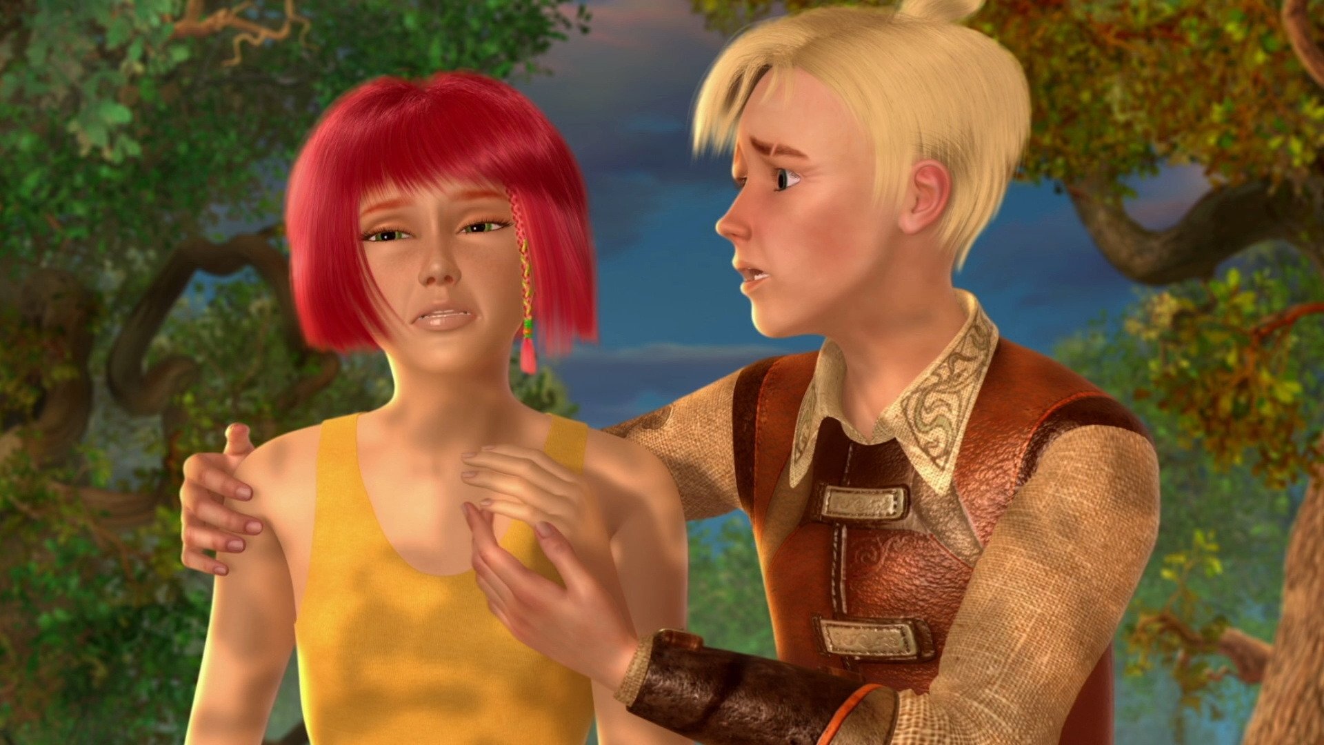 Our Masha and the Magic Nut Background