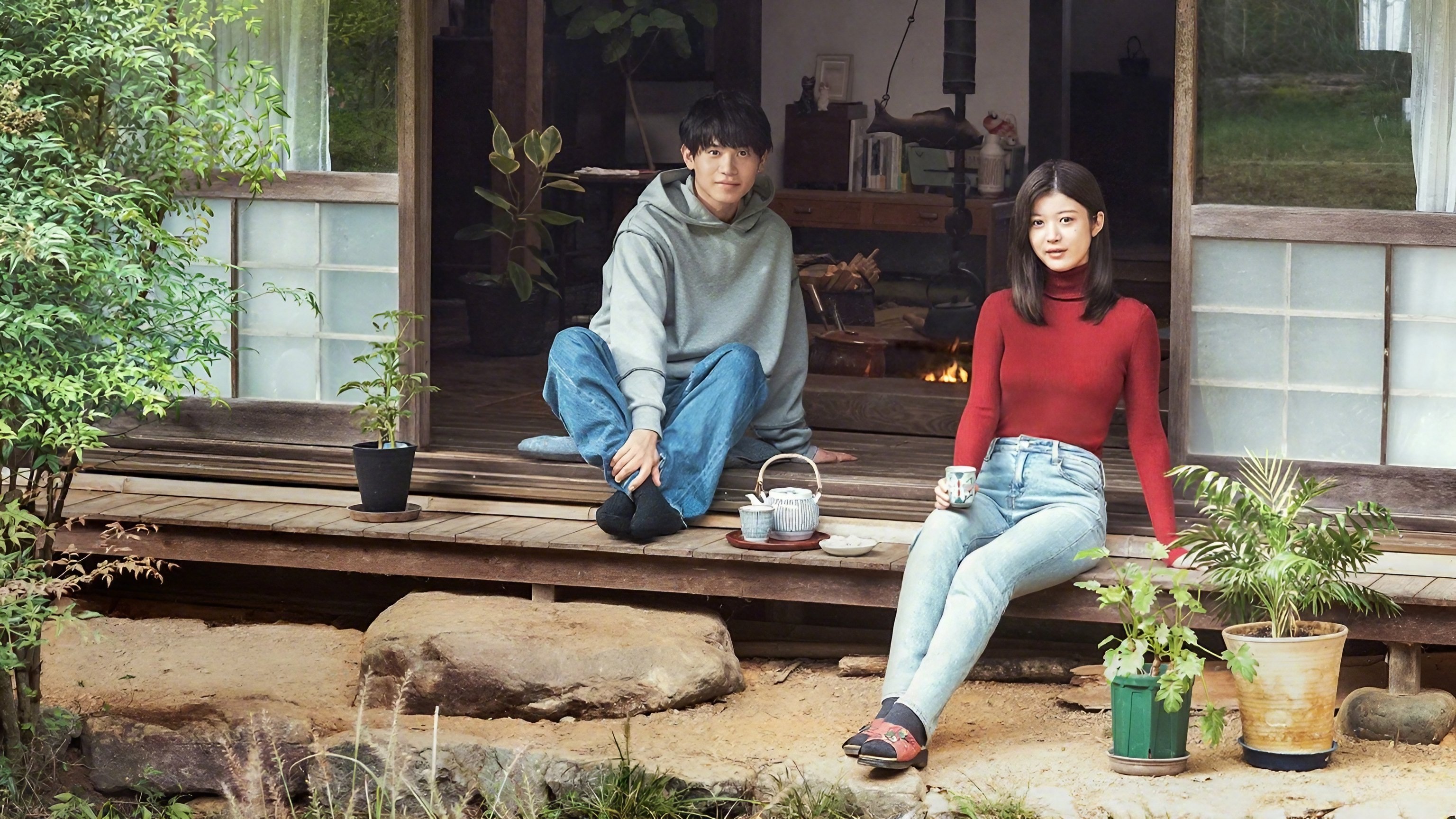 Beside the Hearth at Alice-san's House Background