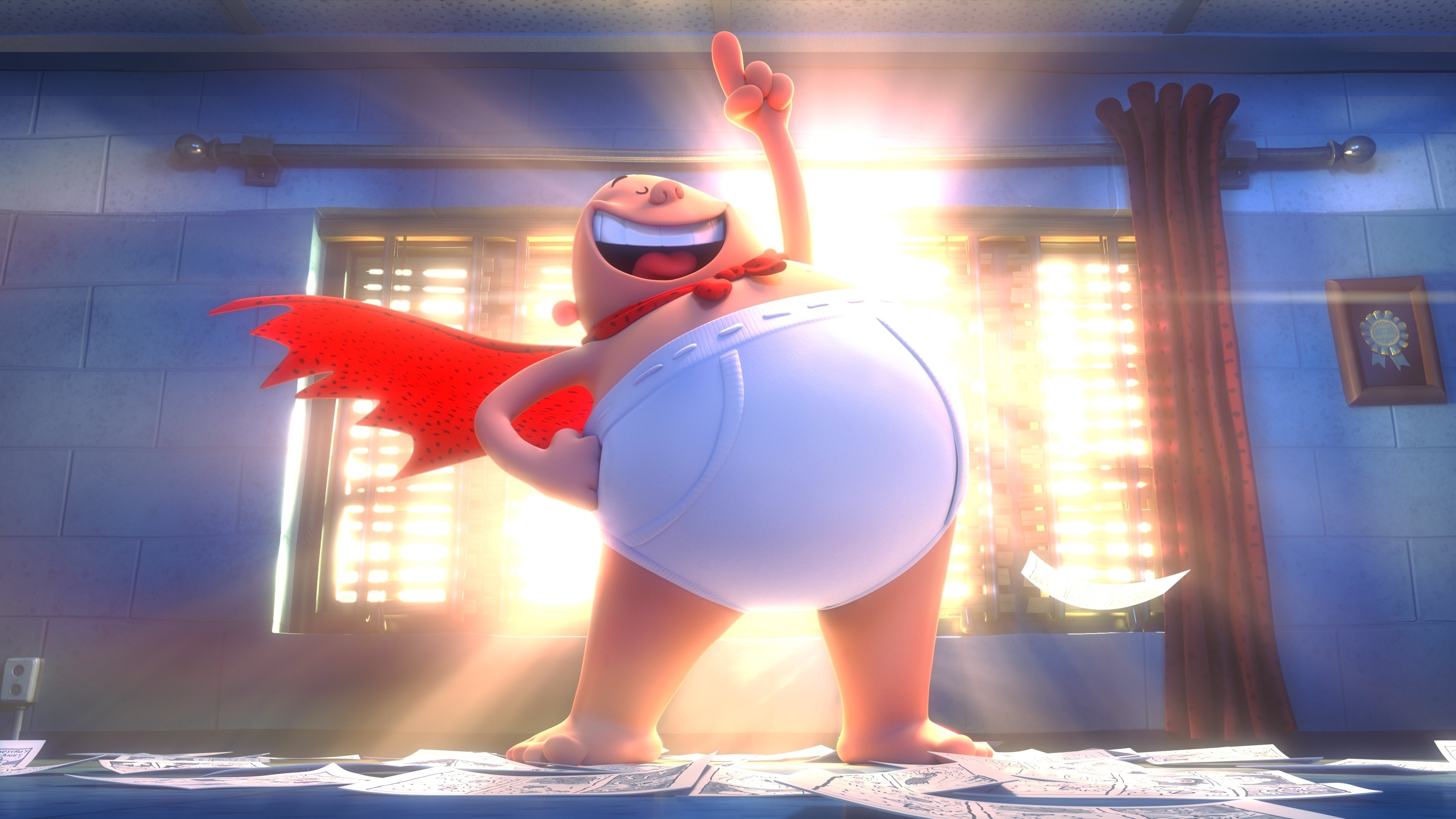 Captain Underpants: The First Epic Movie Background