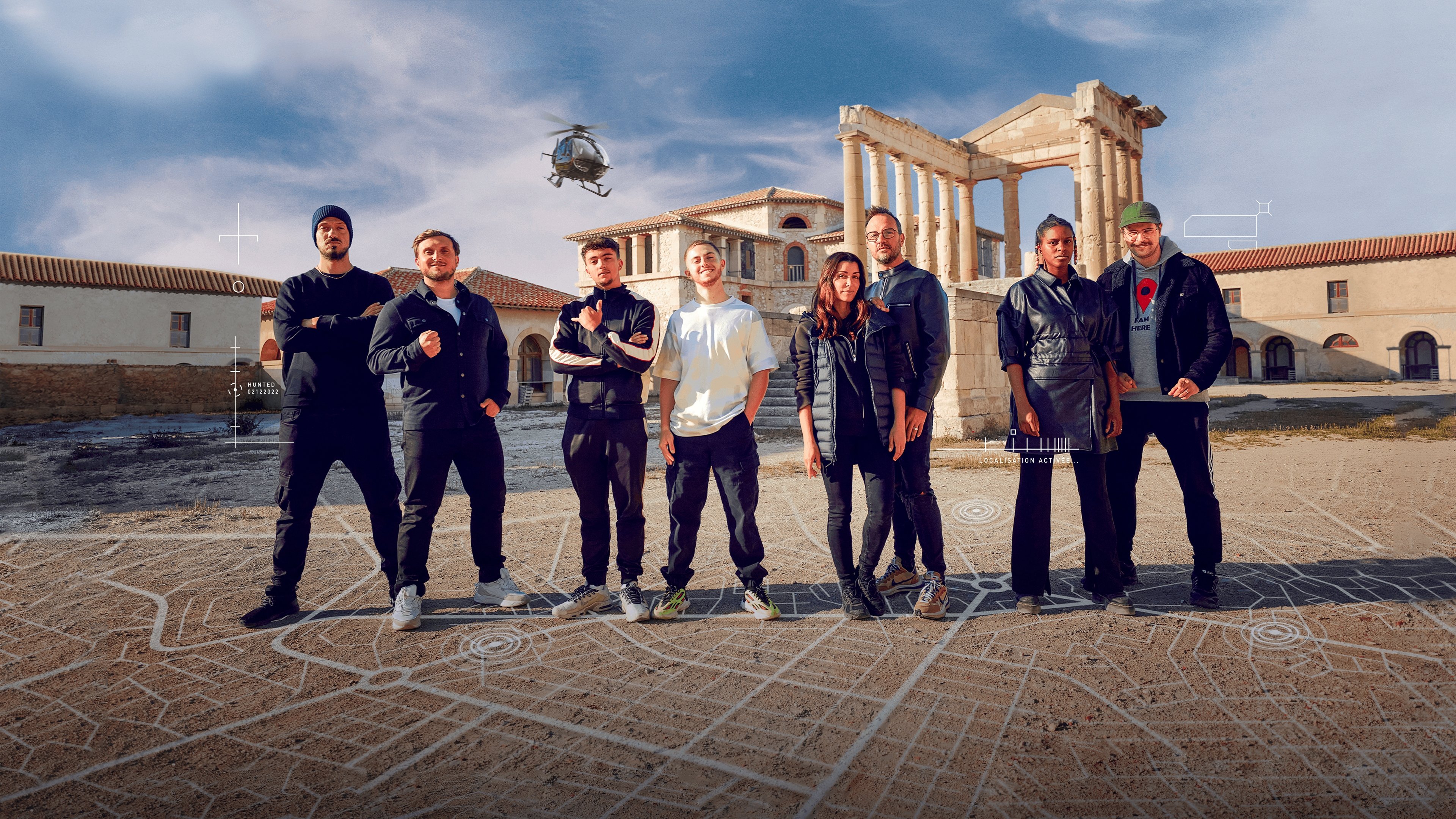 Celebrity Hunted - France - Manhunt Background