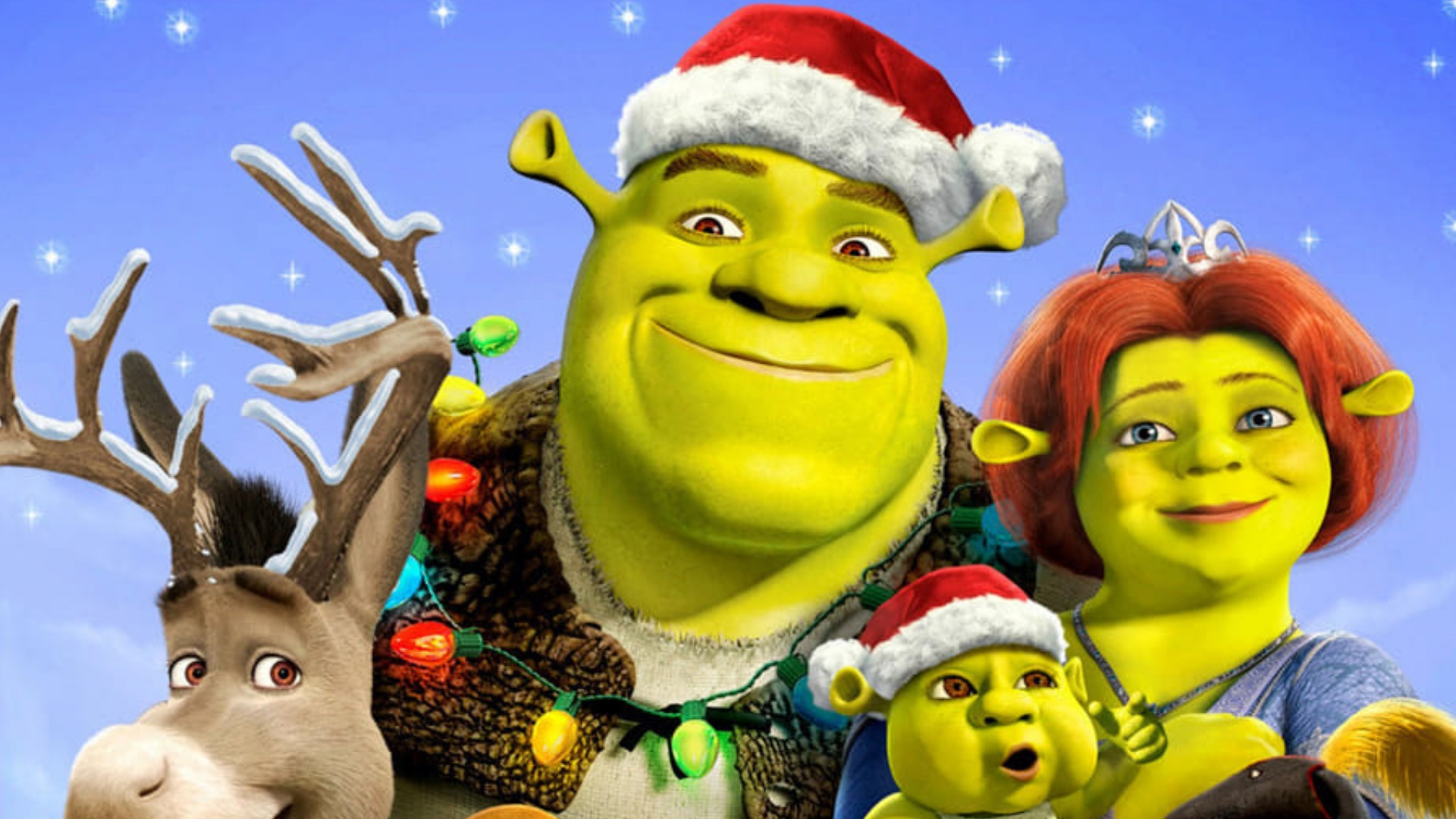 Shrek the Halls Background