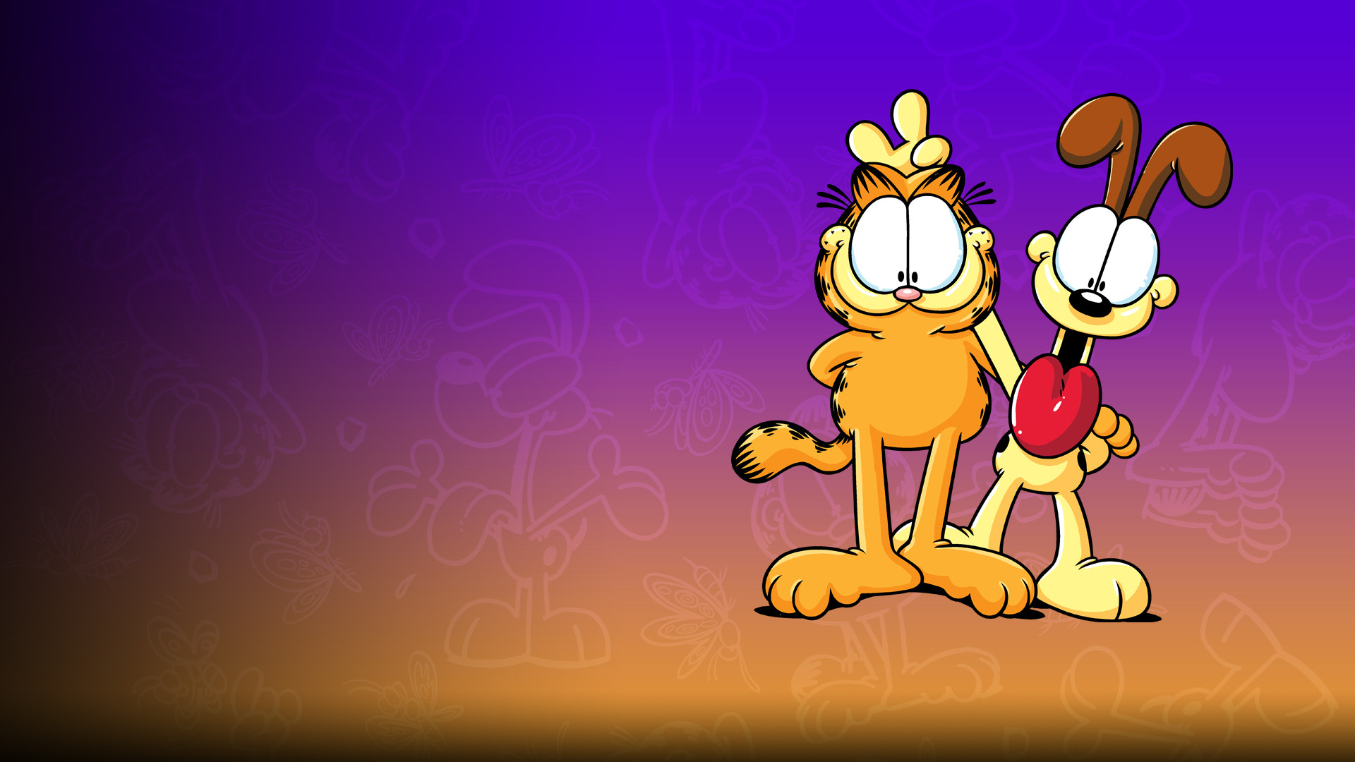 Garfield and Friends Background