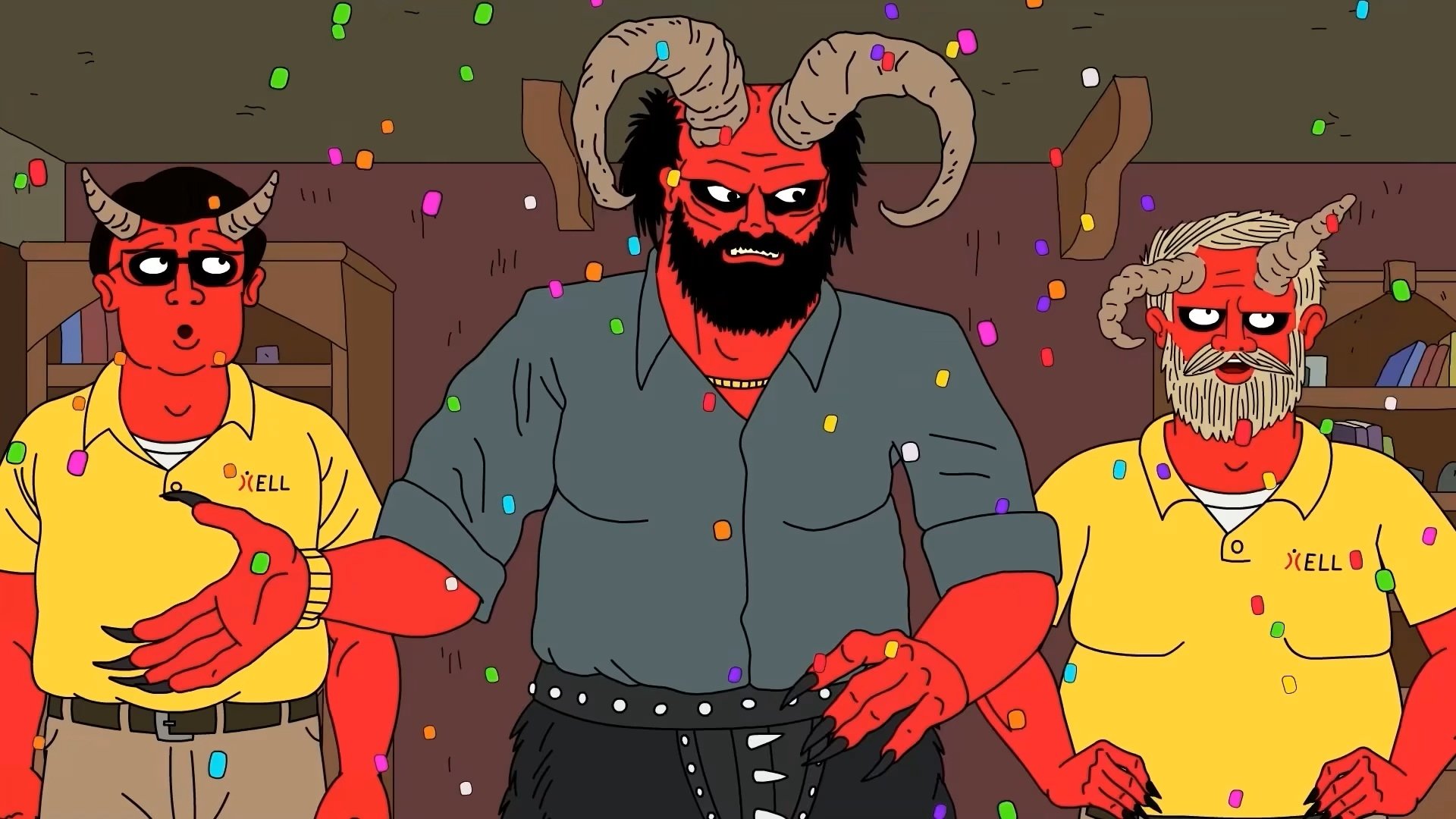Your Pretty Face Is Going To Hell: The Cartoon Background