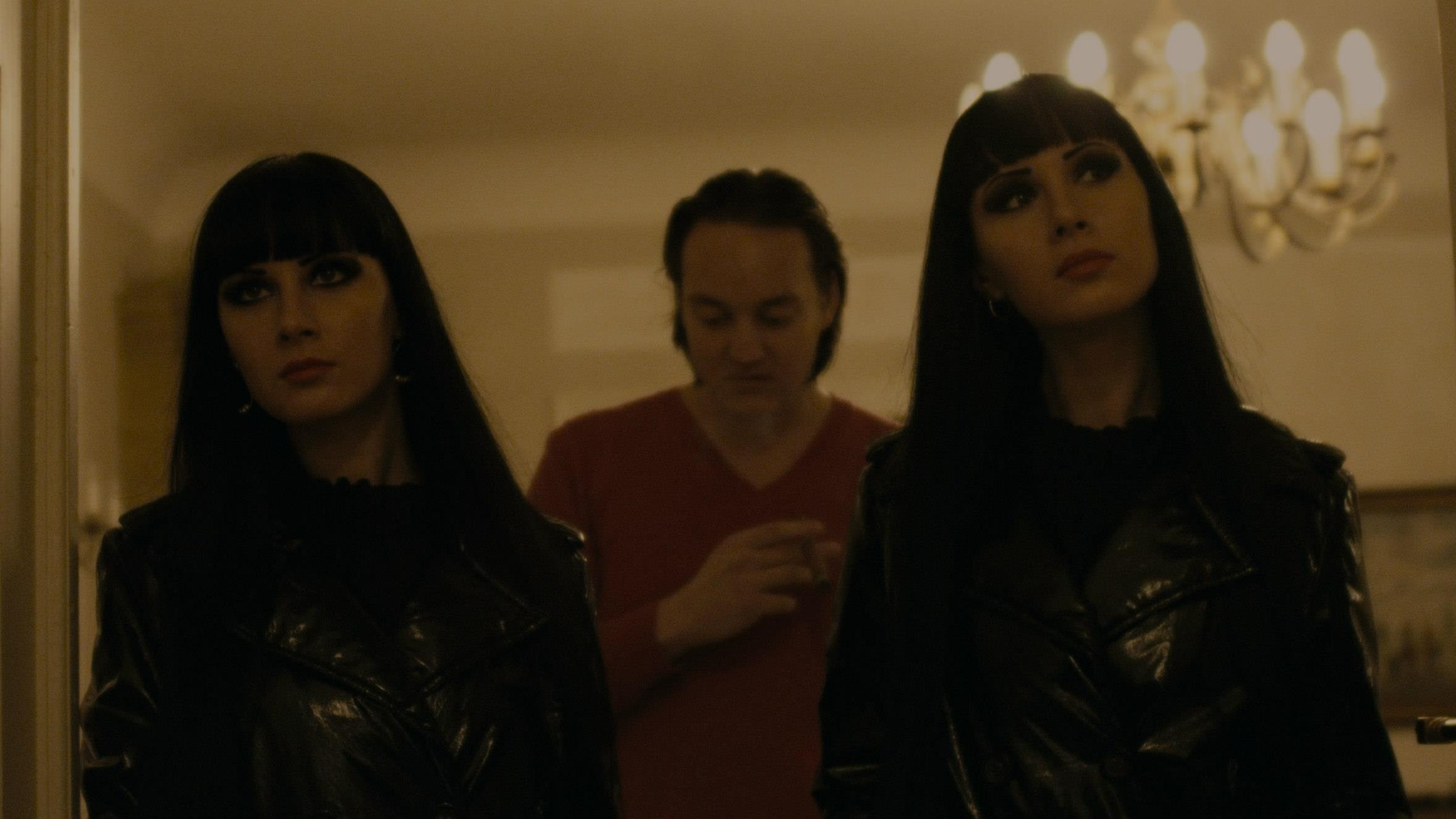 The Man in the Orange Jacket Background