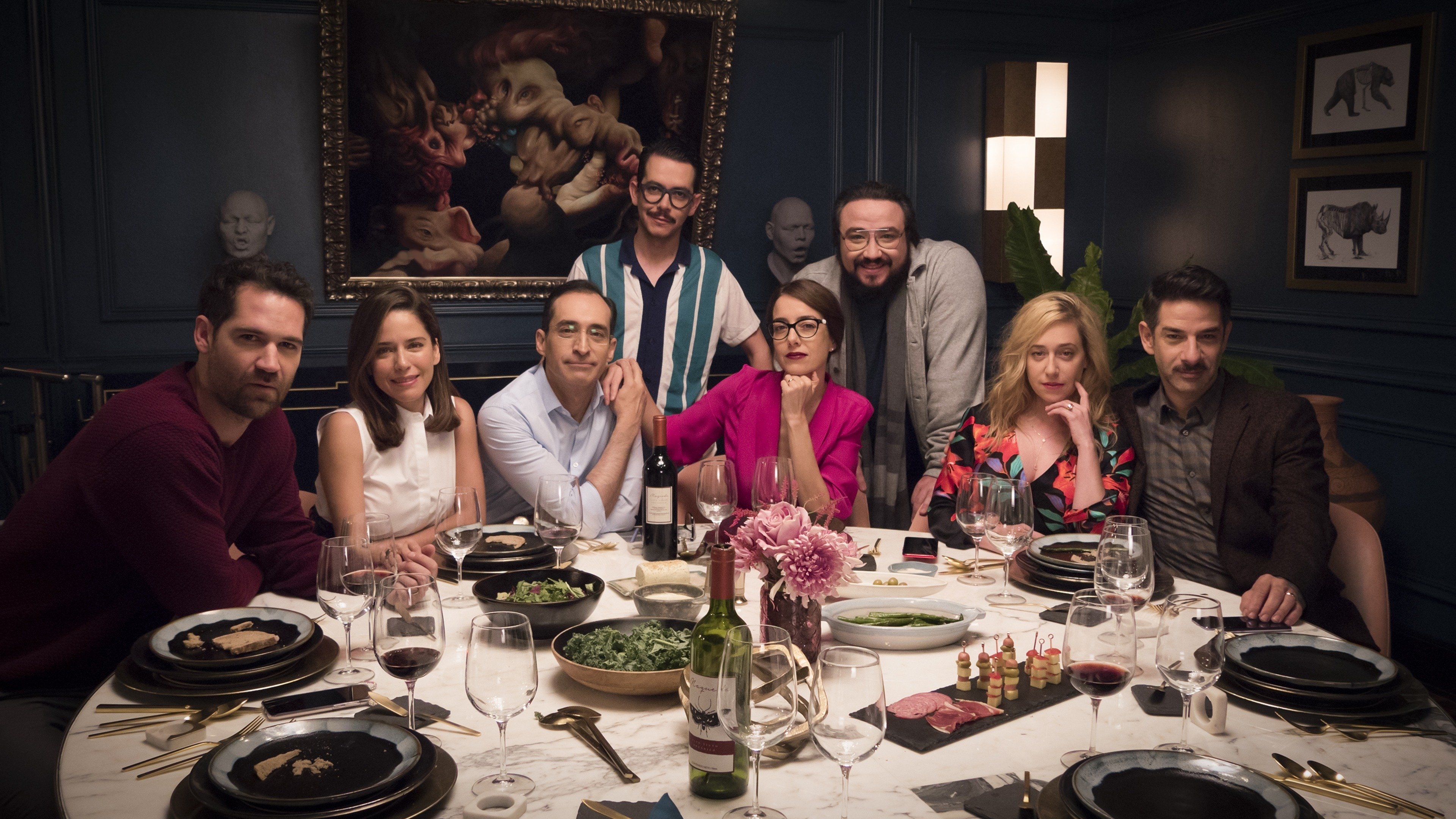 Perfectos desconocidos Background