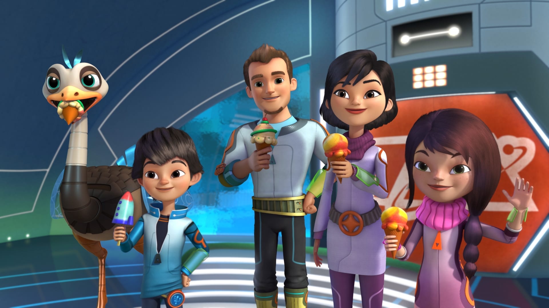 Miles from Tomorrowland Background
