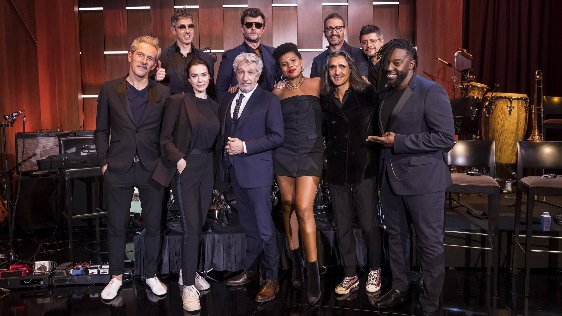 Le Late avec Alain Chabat Background