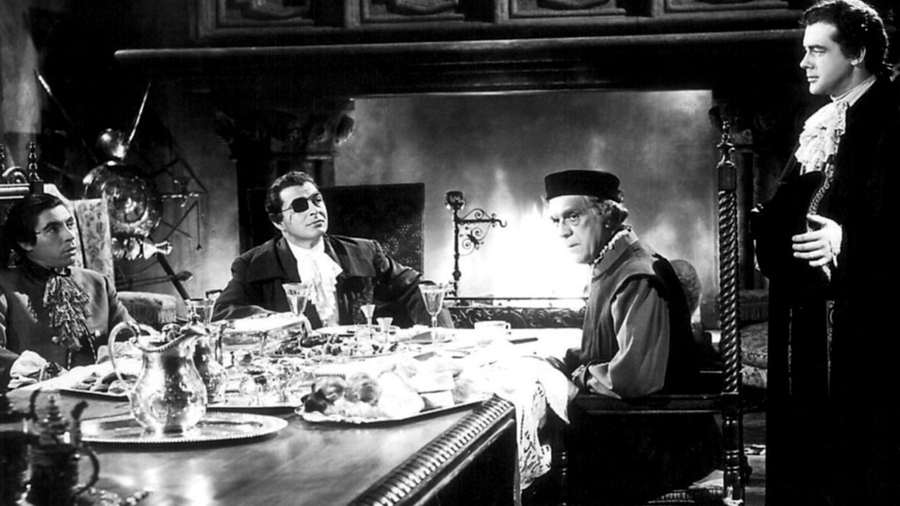 The Black Castle Background