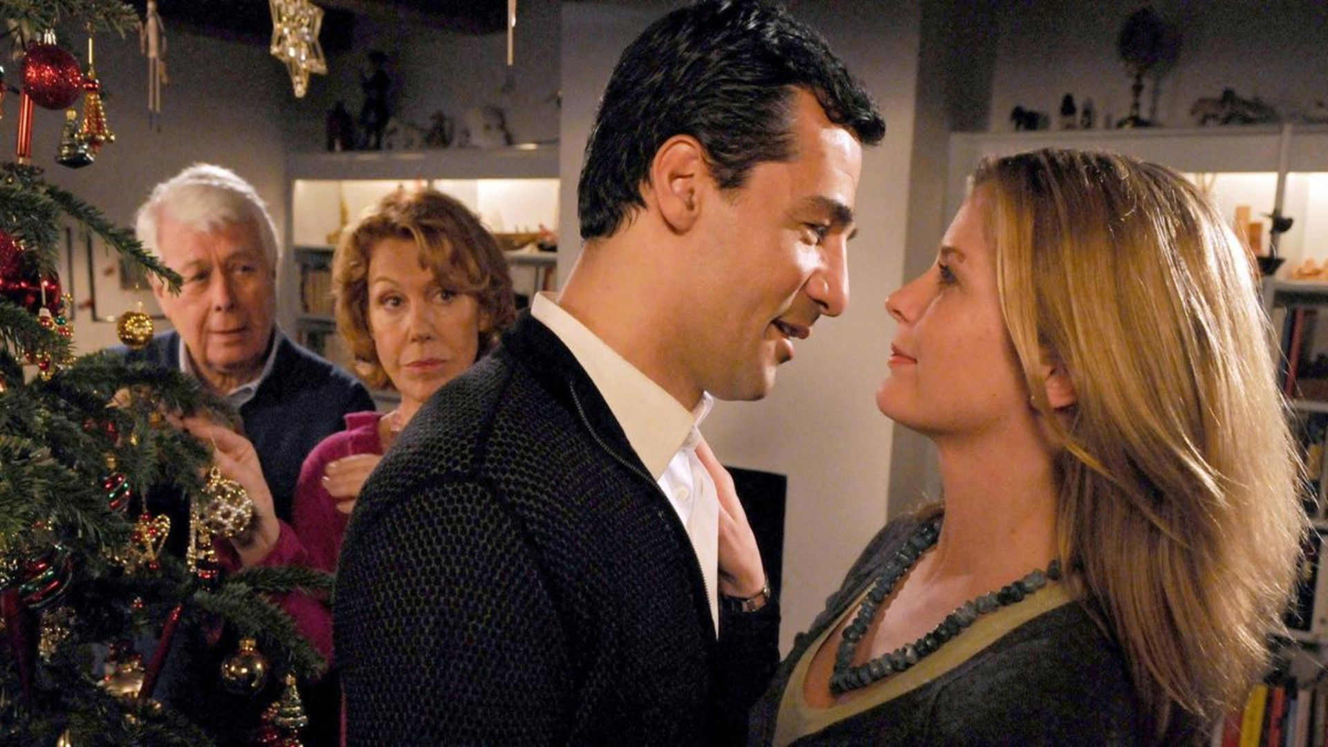 Die Liebe kommt mit dem Christkind Background