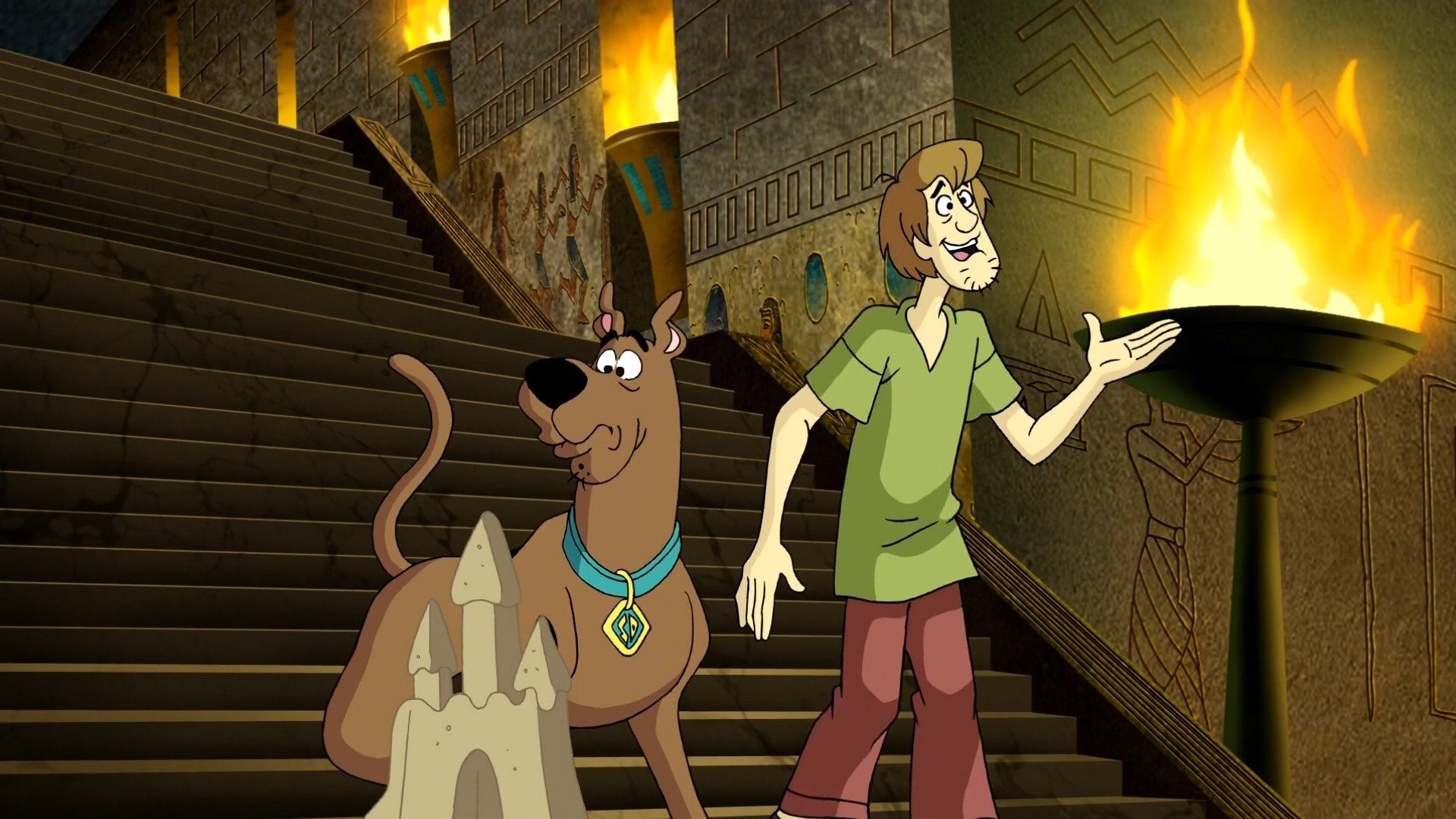Scooby-Doo! in Where's My Mummy? Background