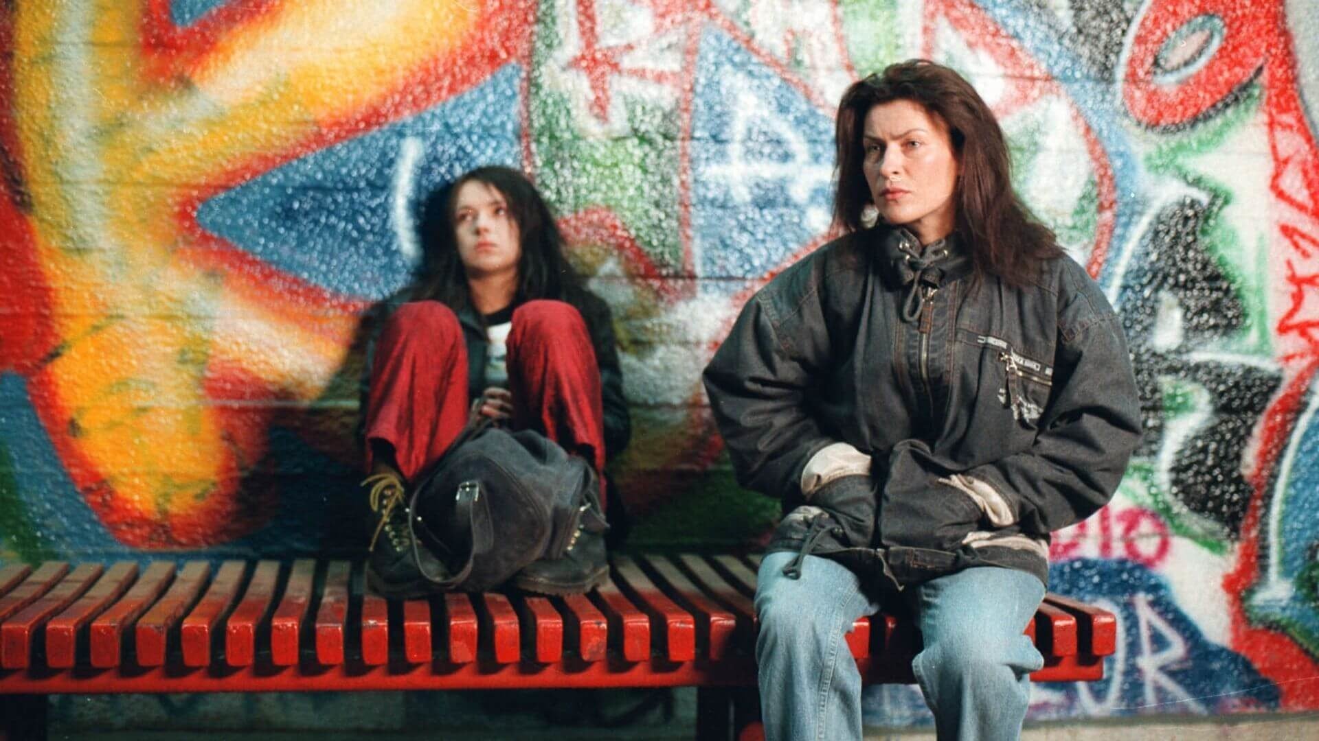 Nocne graffiti Background