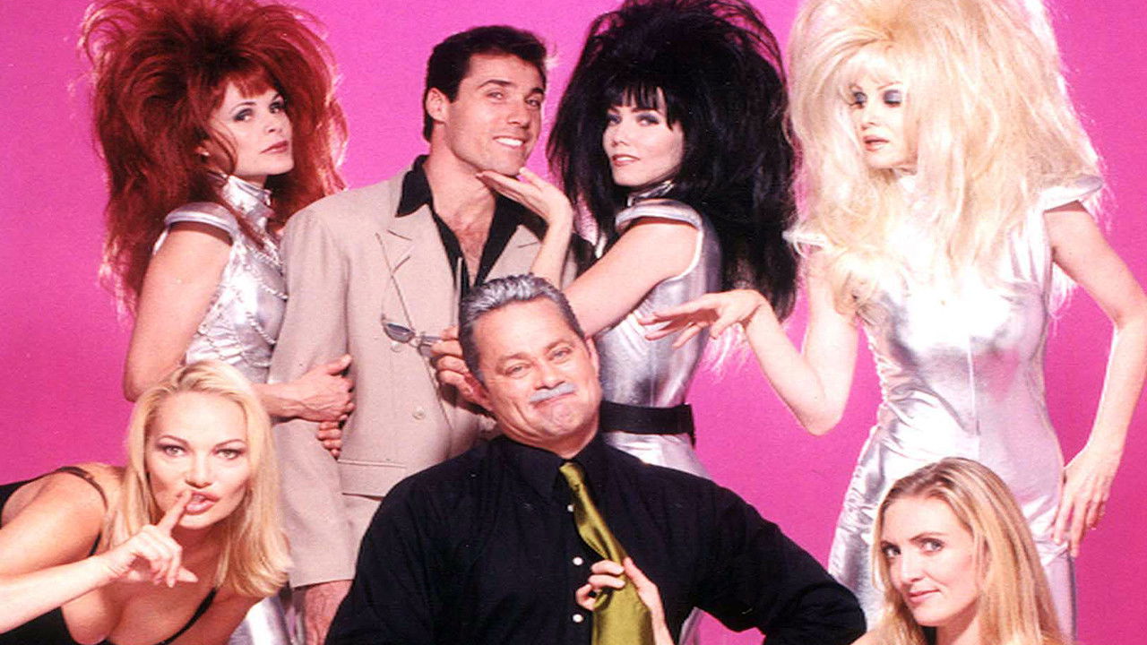 Space Girls in Beverly Hills Background