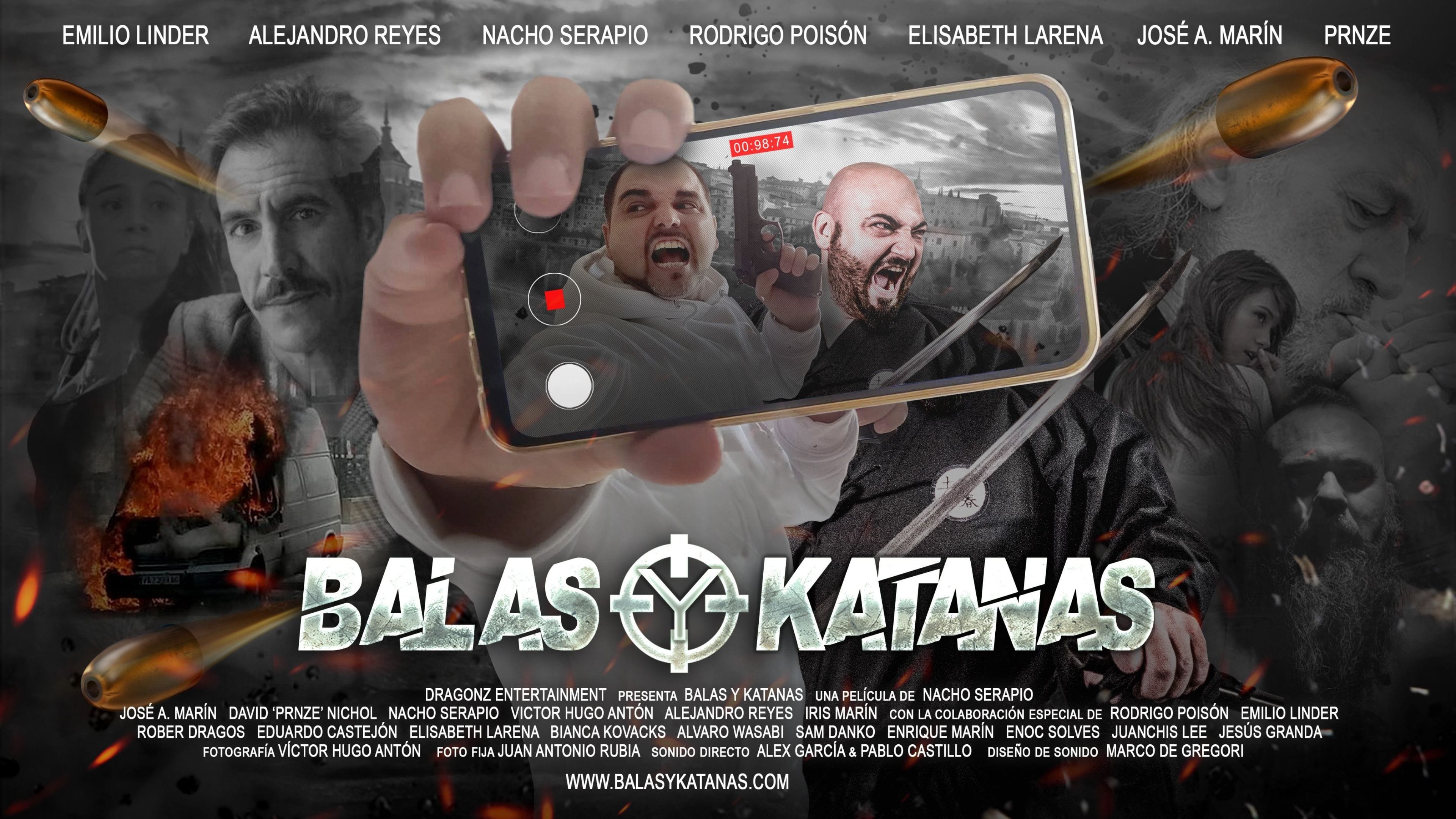 Balas y Katanas Background