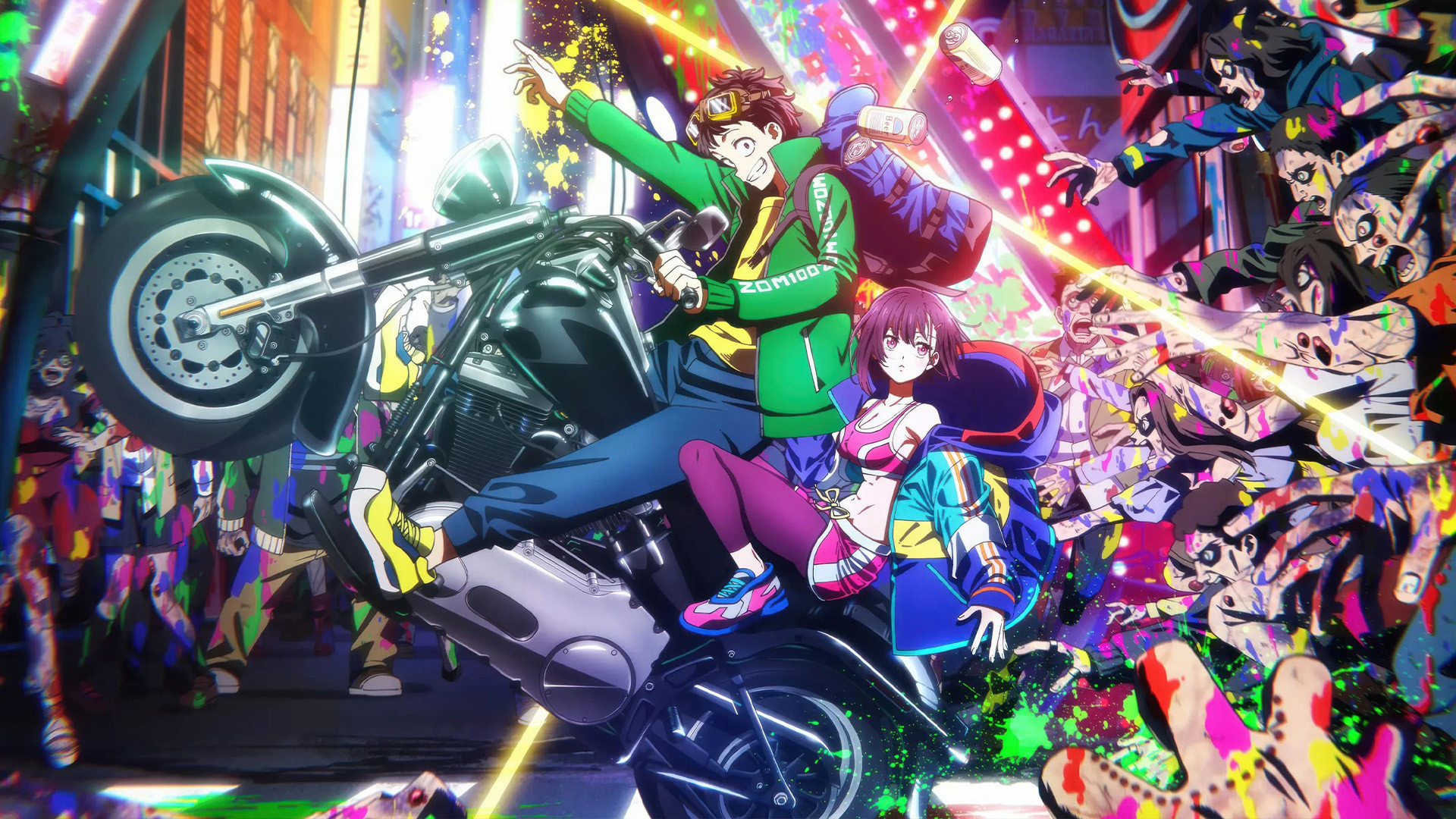 Zom 100: Bucket List of the Dead Background