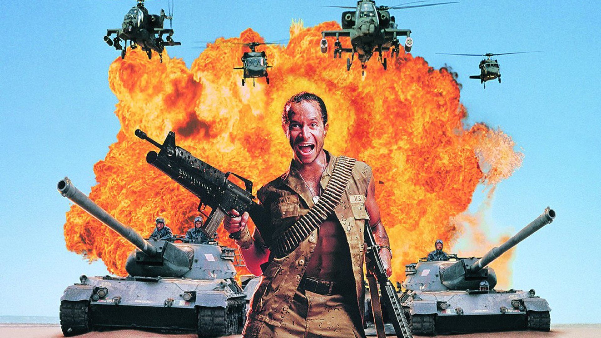 In the Army Now Background