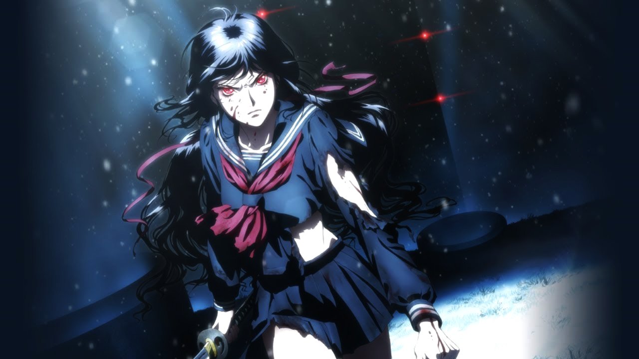 Blood-C: The Last Dark Background