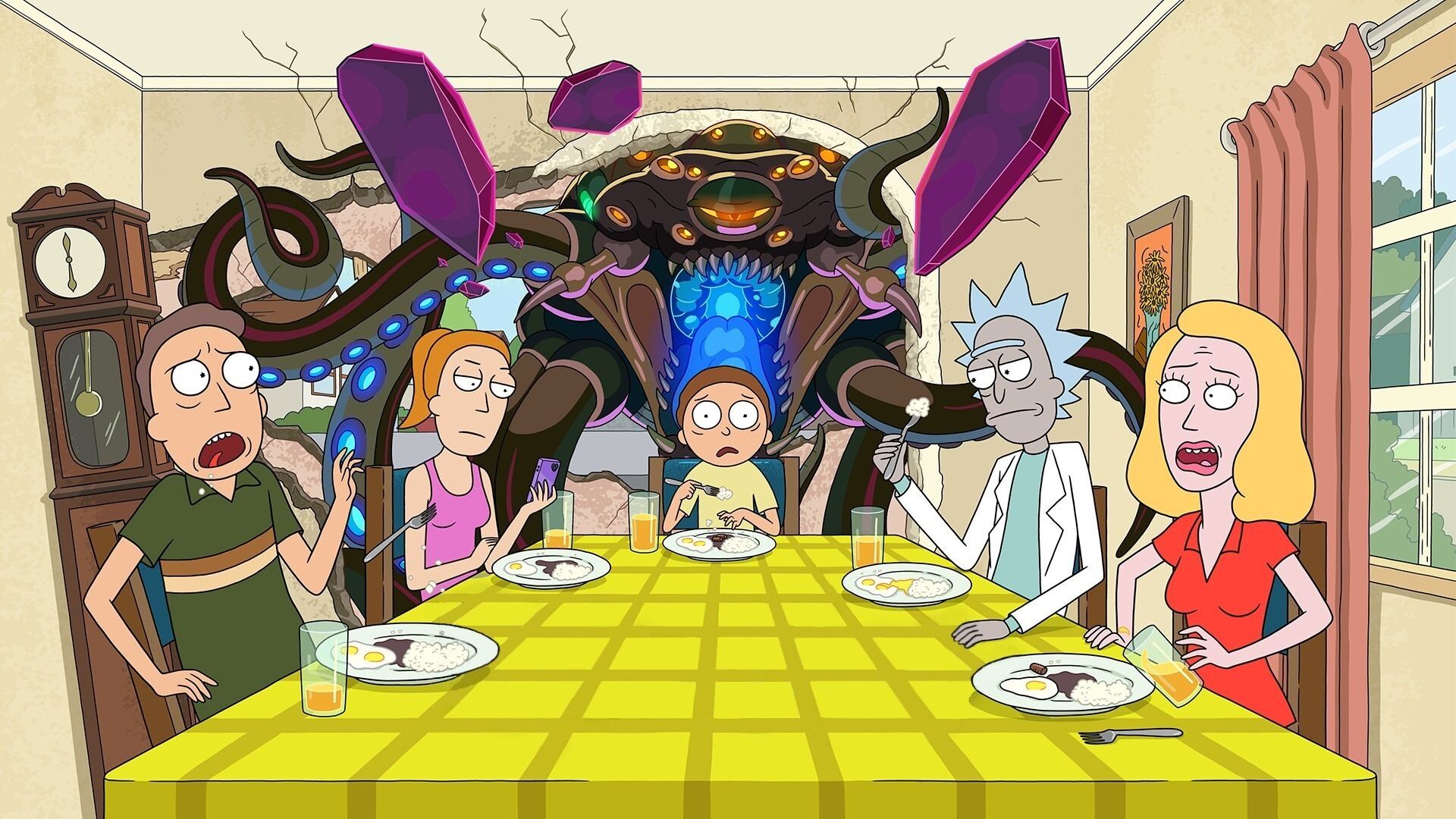 Rick and Morty Background