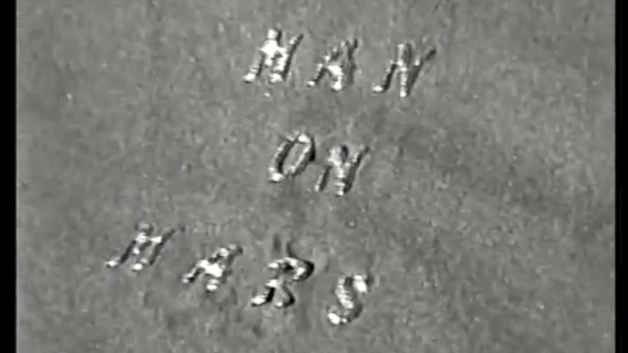 Man on Mars Background