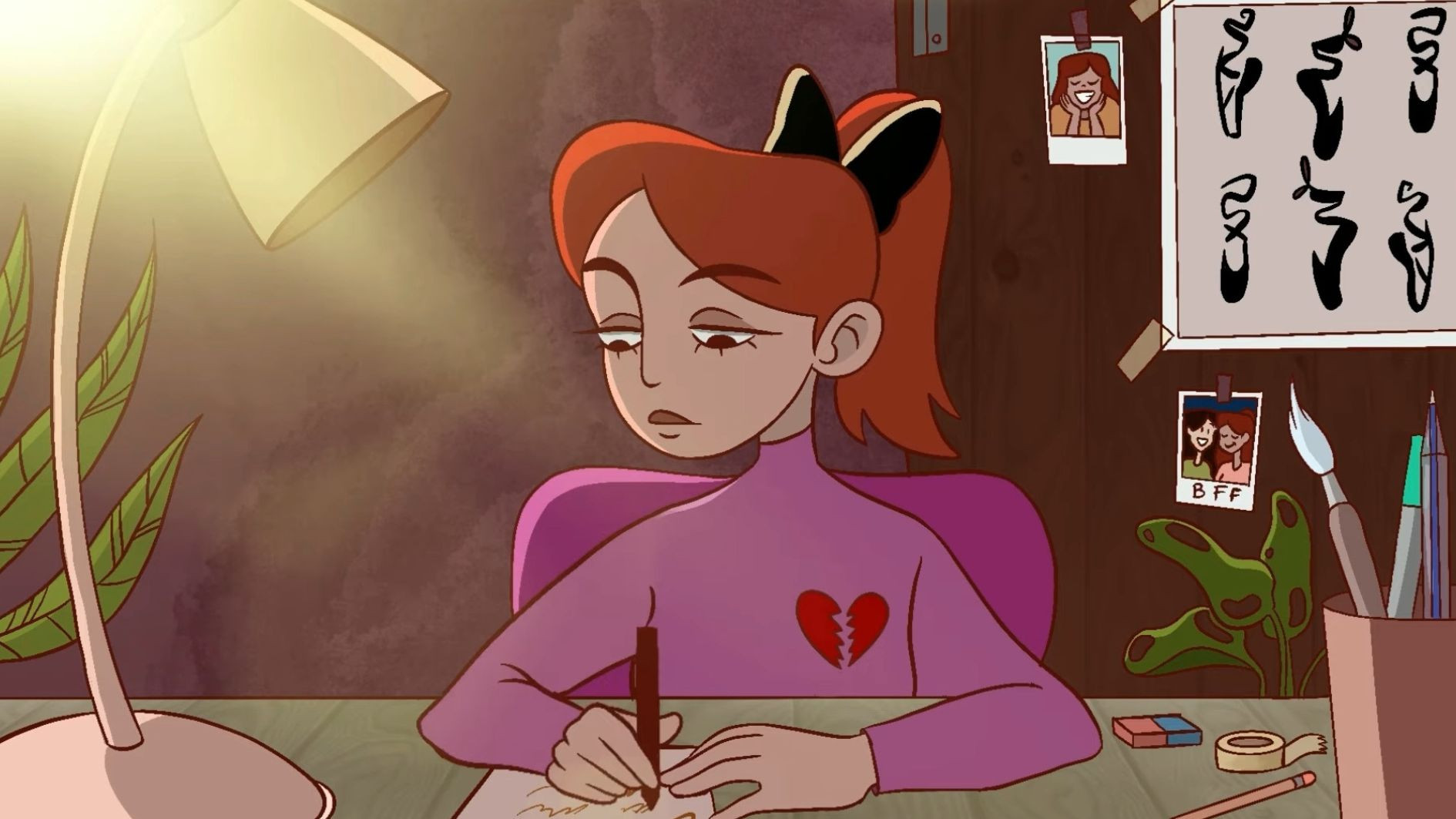 Carta a un corazón roto Background