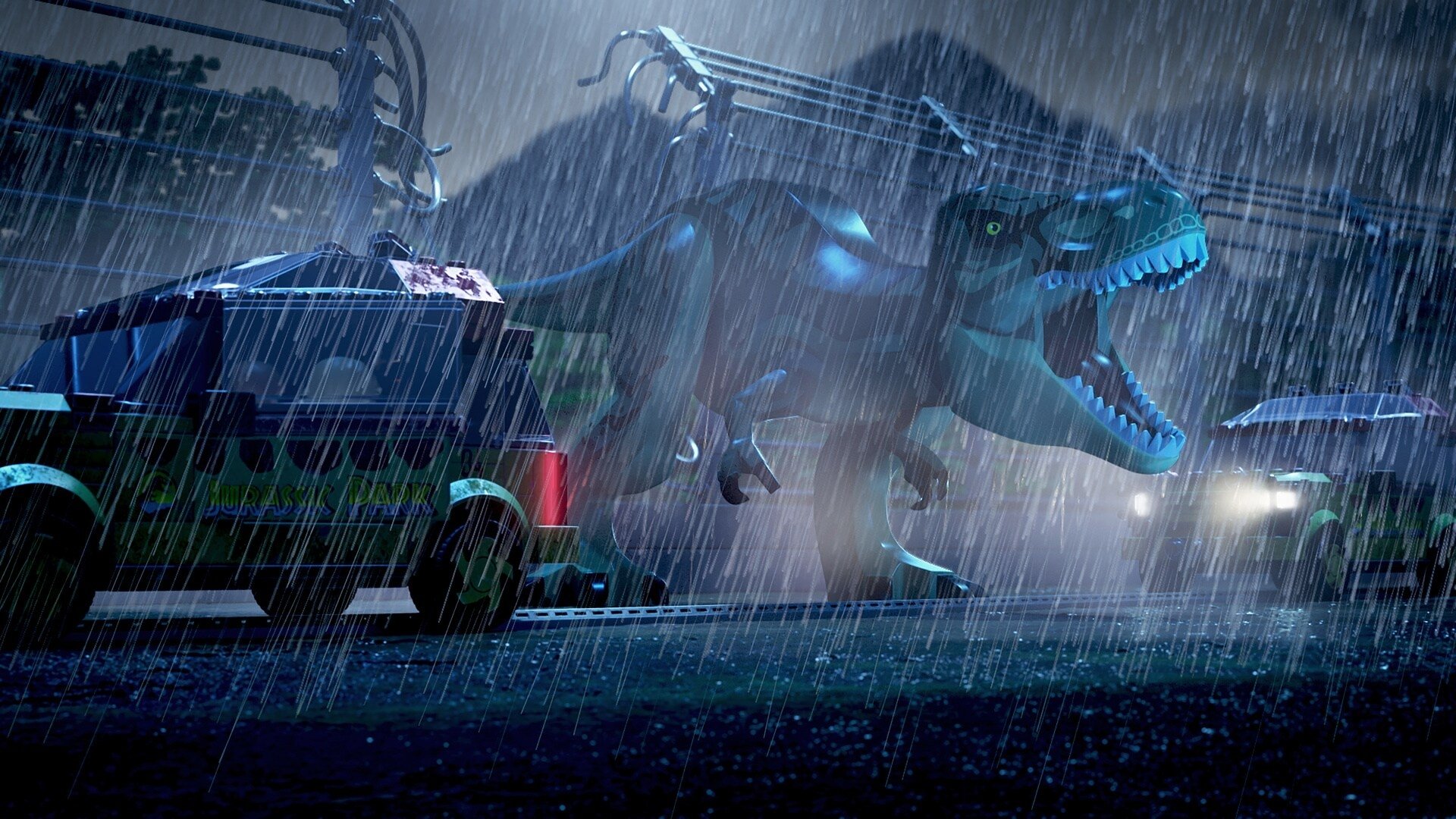 LEGO Jurassic Park: The Unofficial Retelling Background