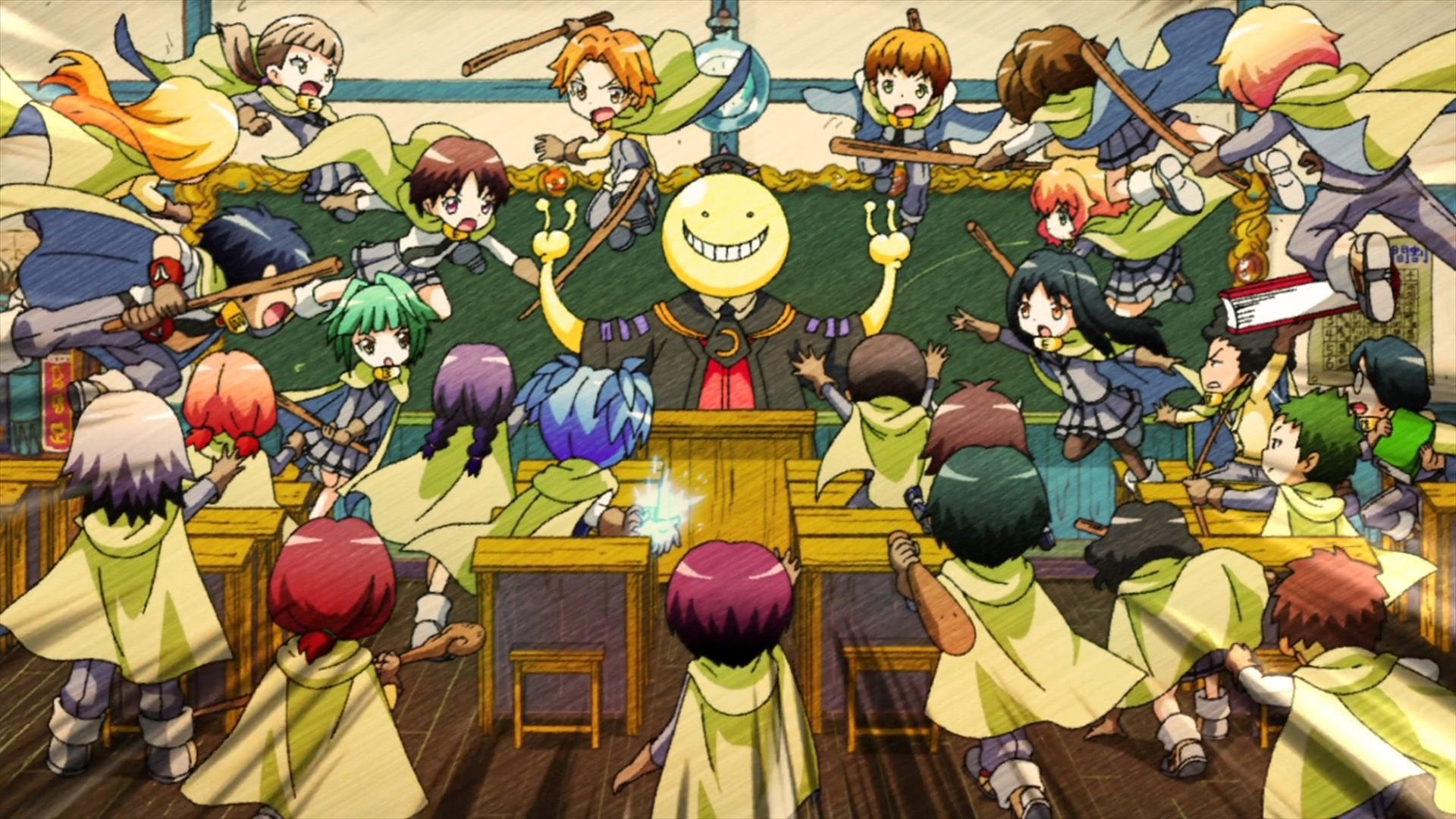 Koro Sensei Quest! Background