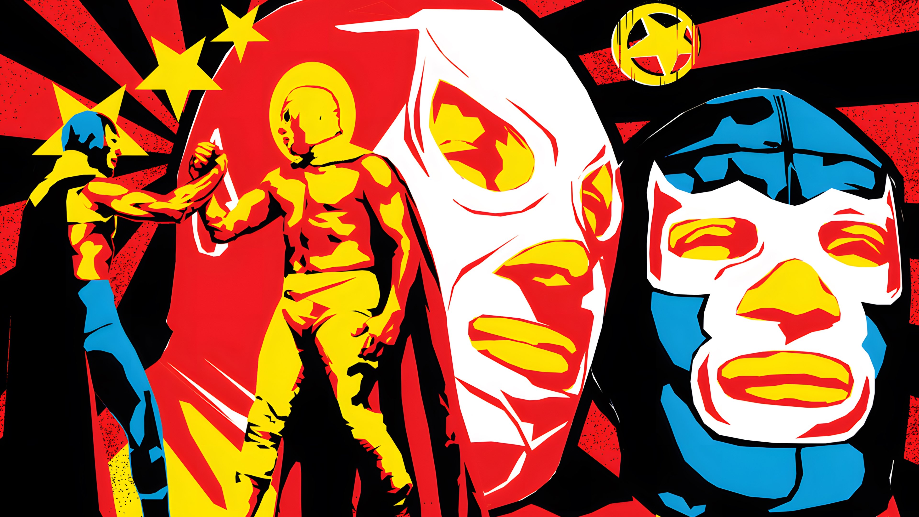 Santo contra Blue Demon en la Atlántida Background